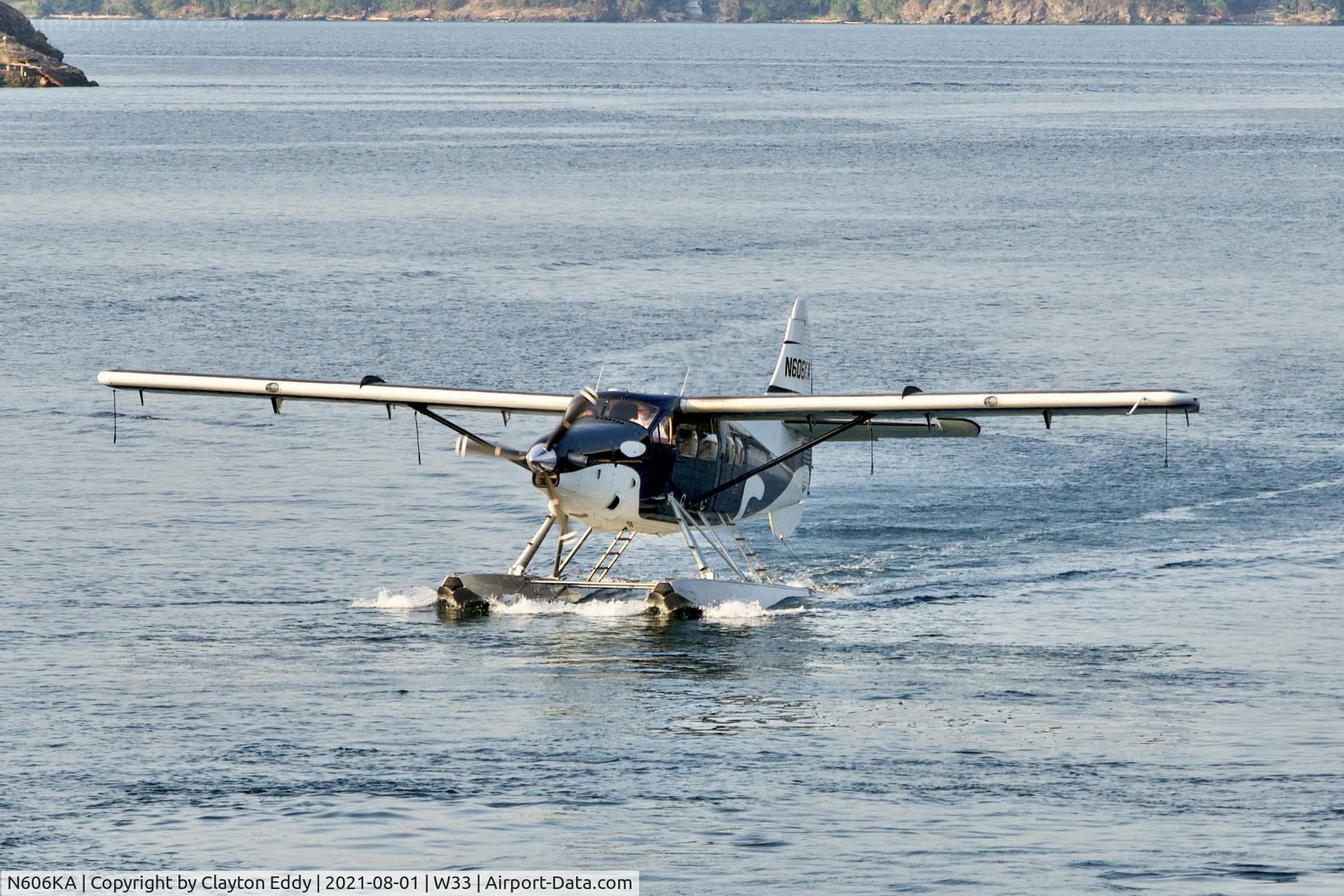 N606KA, 1954 De Havilland Canada DHC-3 Turbo Otter Otter C/N 37, Friday Harbor Seaplane Base Washington 2021.