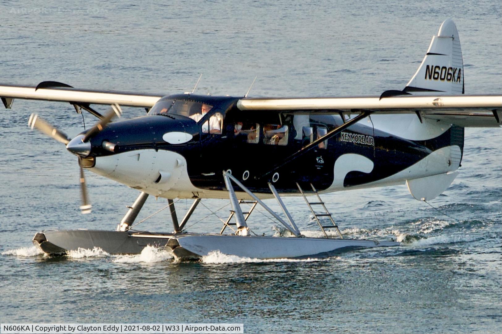 N606KA, 1954 De Havilland Canada DHC-3 Turbo Otter Otter C/N 37, Friday Harbor Seaplane Base Washington 2021.