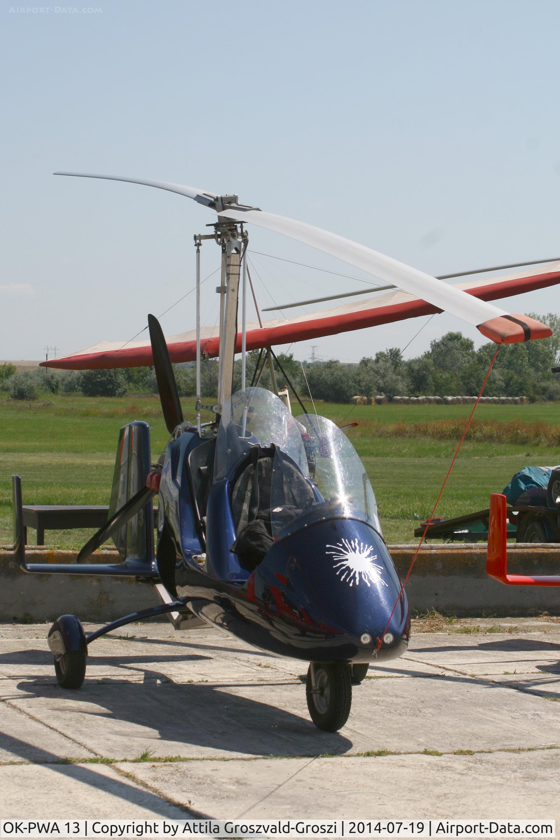 OK-PWA13, Apollo Gyro AG-1 C/N Not found OK-PWA 13, Balatonfökajár Airport, Hungary