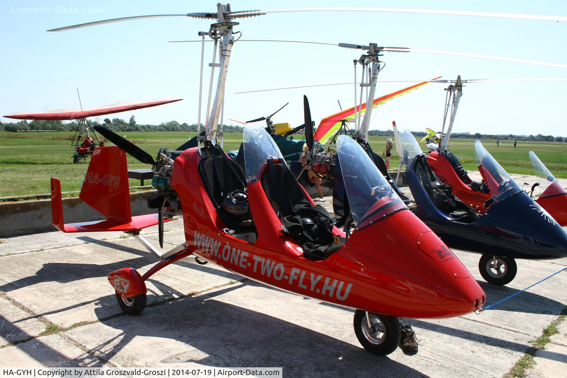 HA-GYH, 2014 AutoGyro MTOsport C/N M01114, Balatonfökajár Airport, Hungary