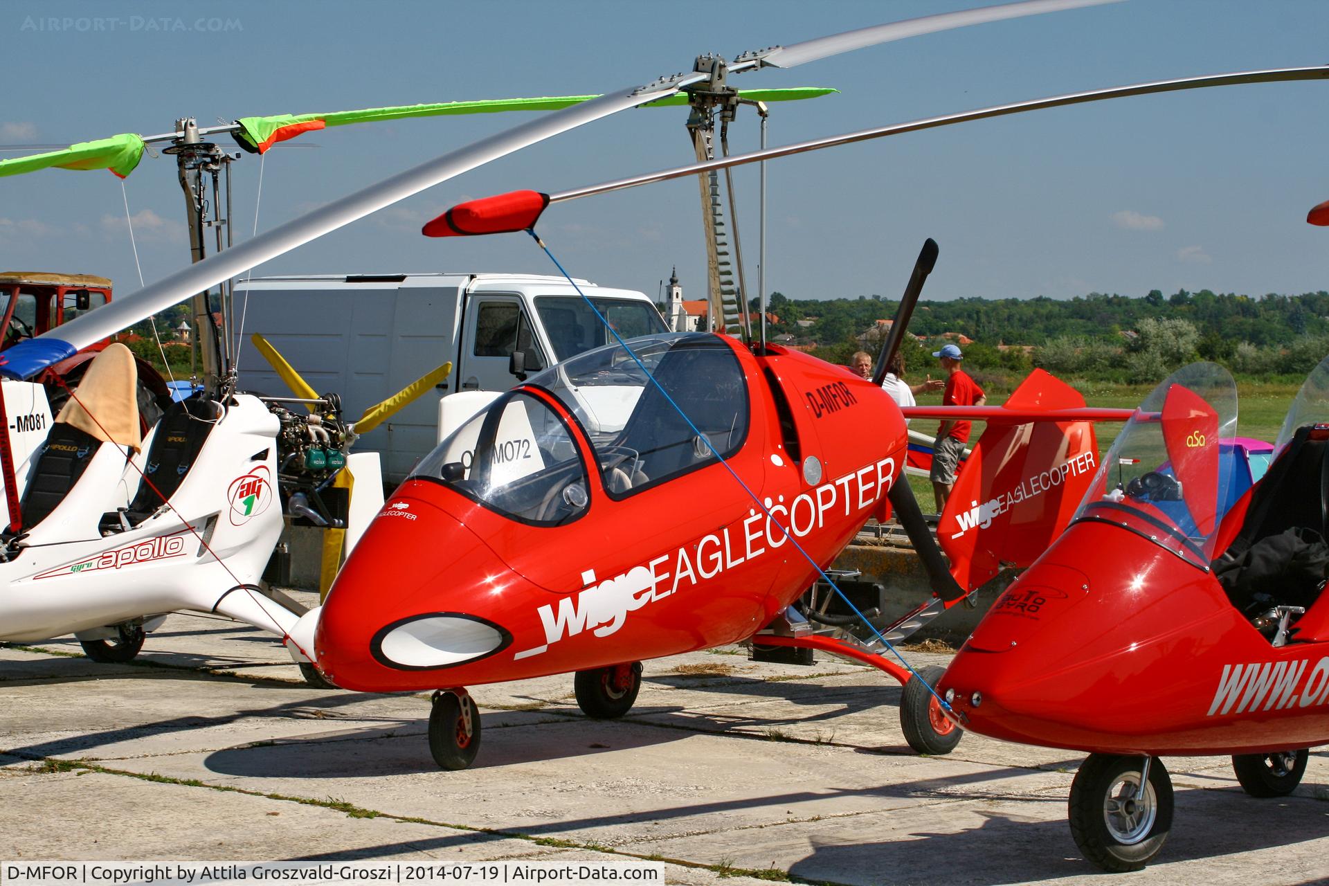 D-MFOR, Trixy Aviation G4-2R C/N 004-12, Balatonfökajár Airport, Hungary
