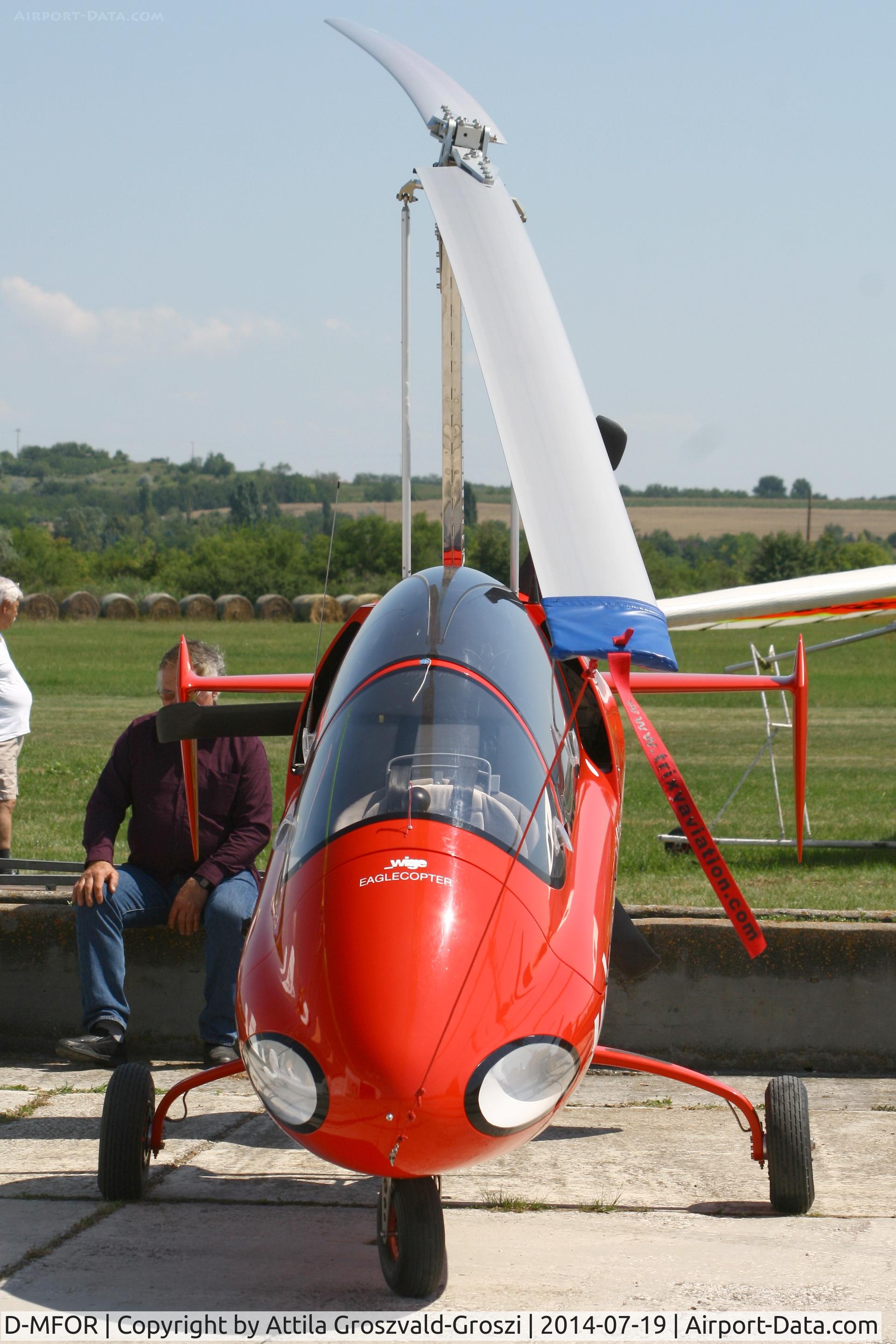 D-MFOR, Trixy Aviation G4-2R C/N 004-12, Balatonfökajár Airport, Hungary