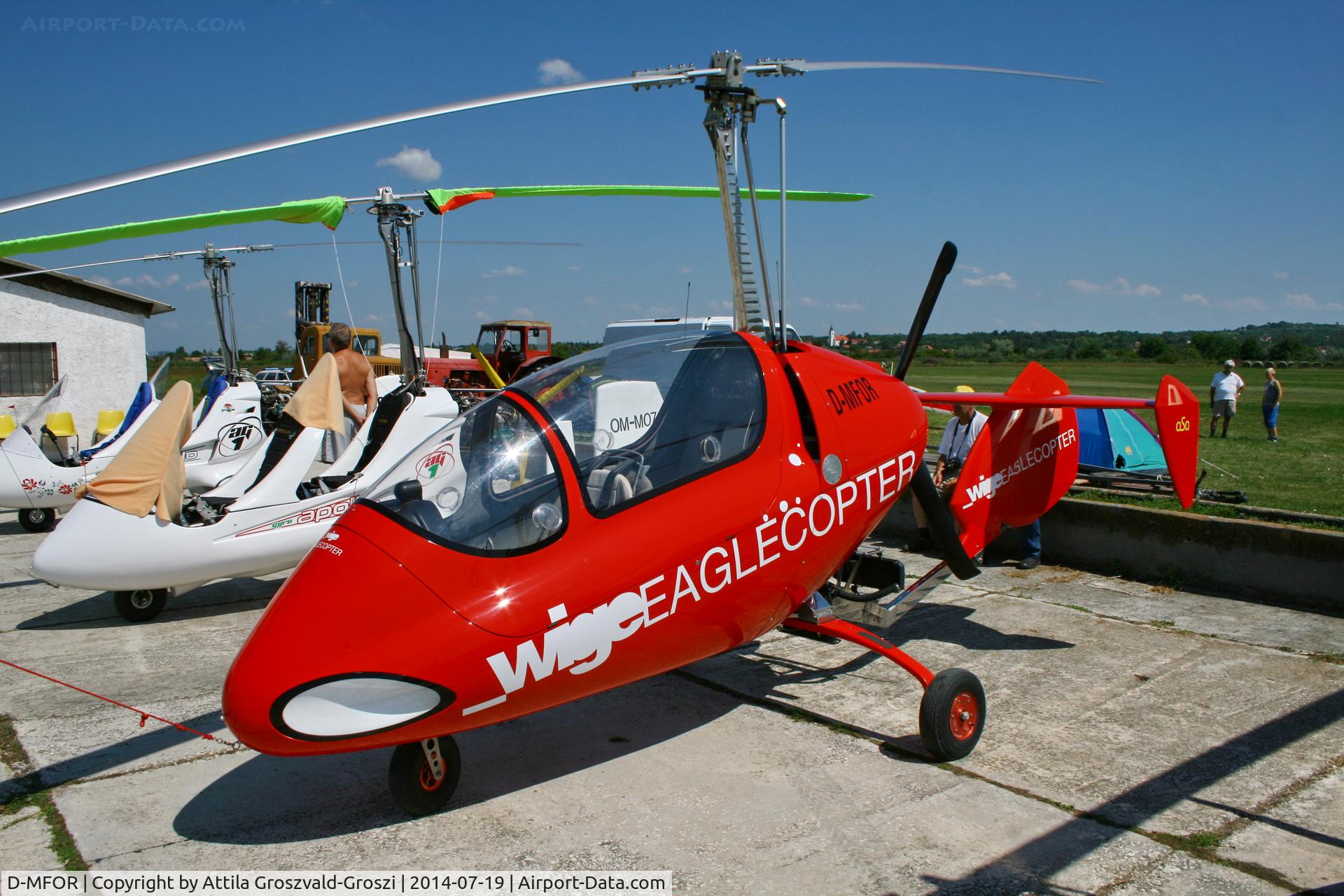 D-MFOR, Trixy Aviation G4-2R C/N 004-12, Balatonfökajár Airport, Hungary