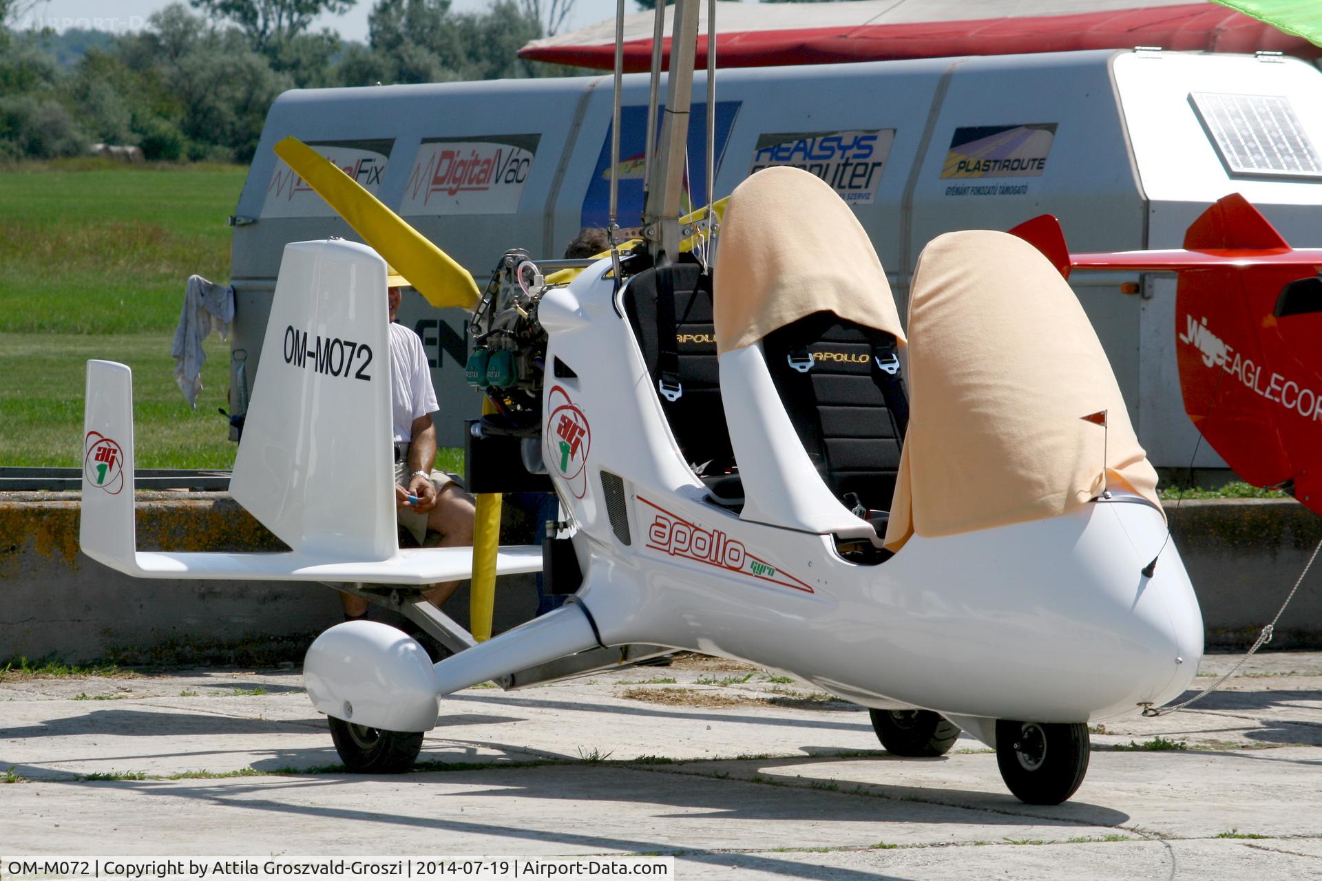 OM-M072, 2012 Apollo Gyro AG-1 C/N 181012, Balatonfökajár Airport, Hungary