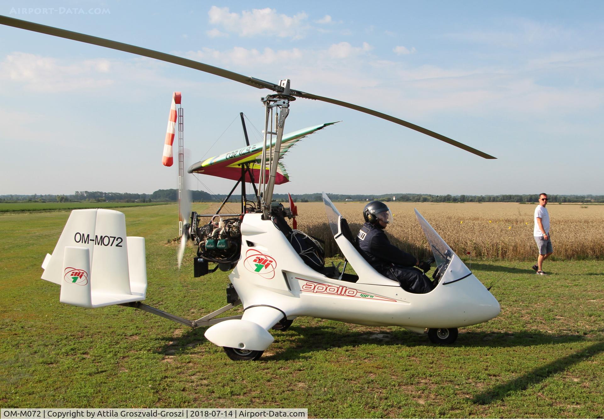 OM-M072, 2012 Apollo Gyro AG-1 C/N 181012, Becsehely Mura Airport, Hungary