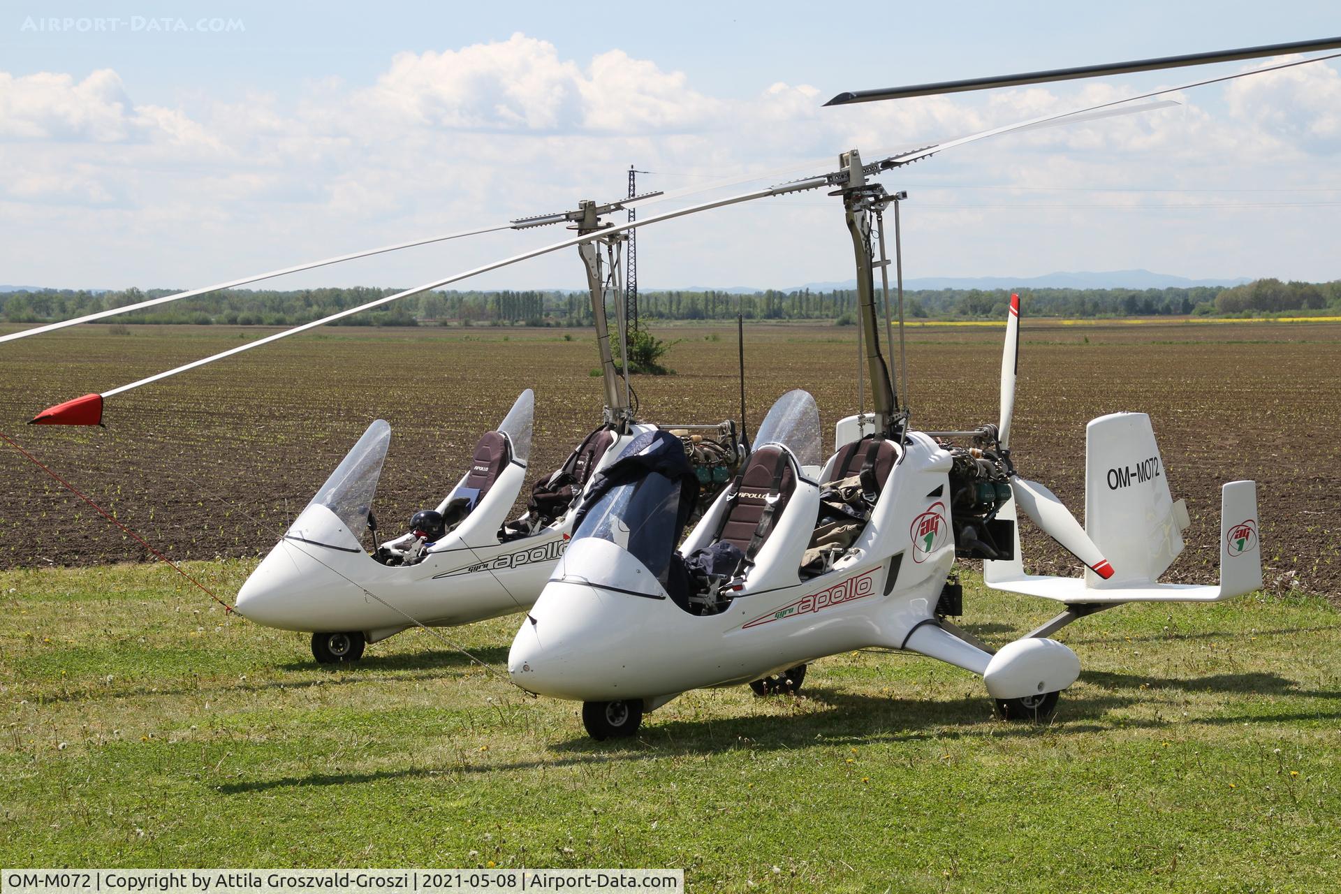 OM-M072, 2012 Apollo Gyro AG-1 C/N 181012, Becsehely Mura Airport, Hungary