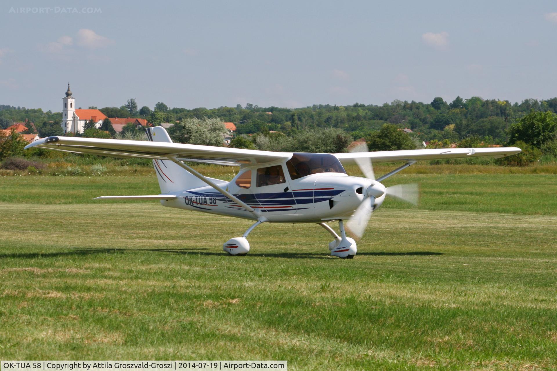 OK-TUA 58, TL Ultralight TL-3000 Sirius C/N Not found OK-TUA, Balatonfökajár Airport, Hungary