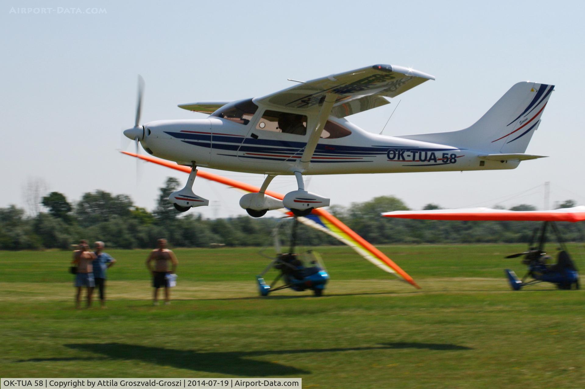 OK-TUA 58, TL Ultralight TL-3000 Sirius C/N Not found OK-TUA, Balatonfökajár Airport, Hungary
