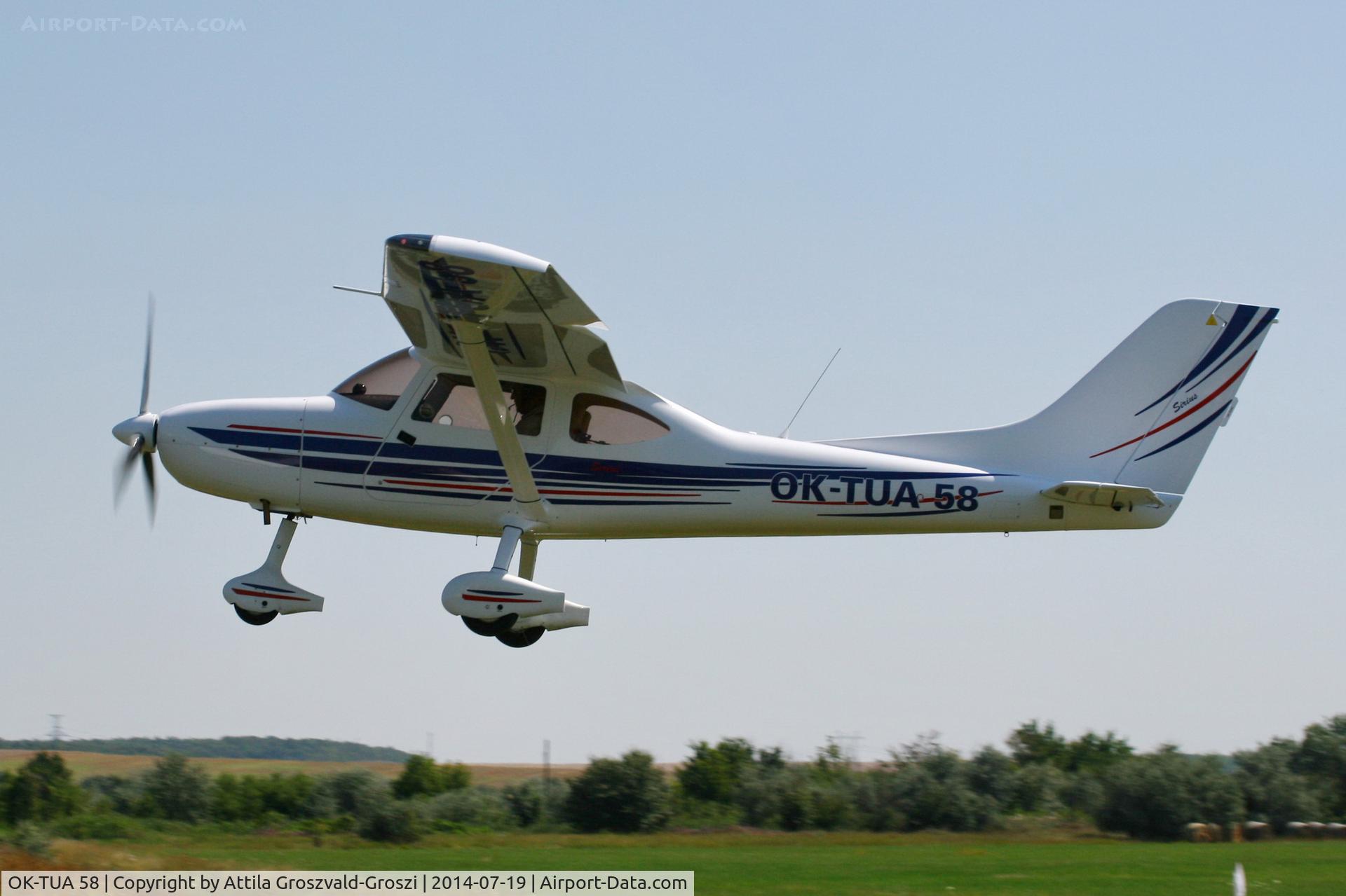 OK-TUA 58, TL Ultralight TL-3000 Sirius C/N Not found OK-TUA, Balatonfökajár Airport, Hungary