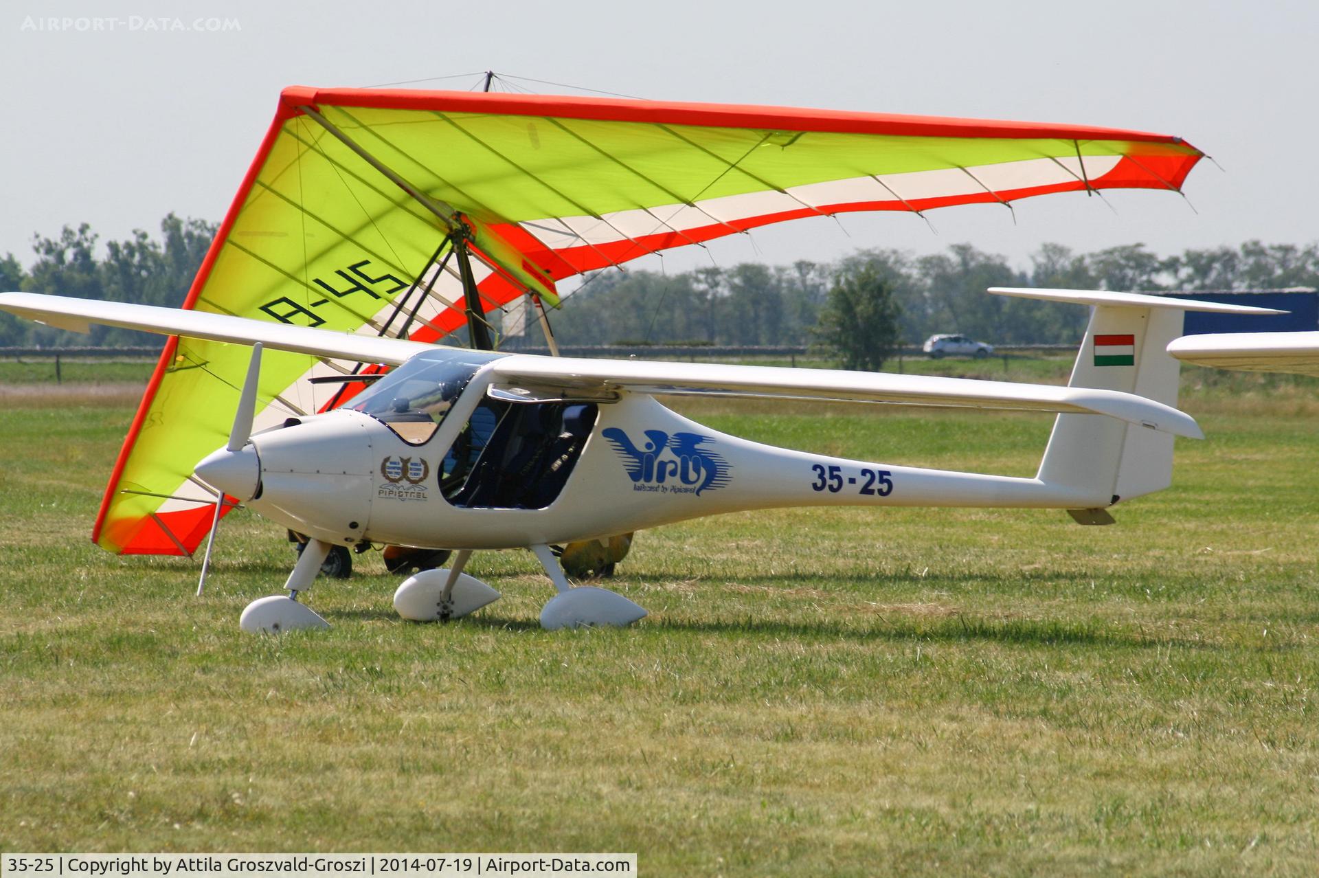 35-25, 2015 Pipistrel Virus C/N 181V9120405, Balatonfökajár Airport, Hungary