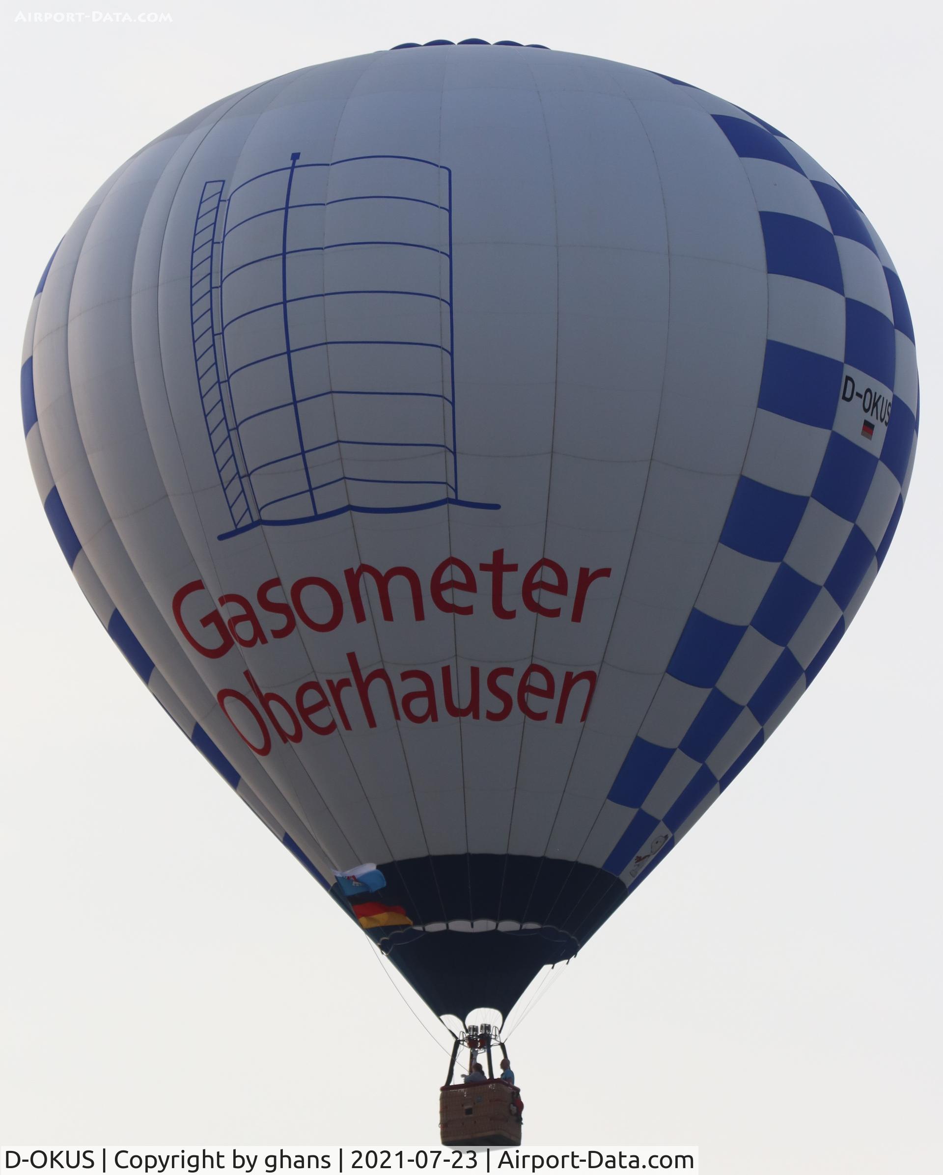 D-OKUS, 2012 Fireballoons G30/24 C/N 1488, @ Chambley