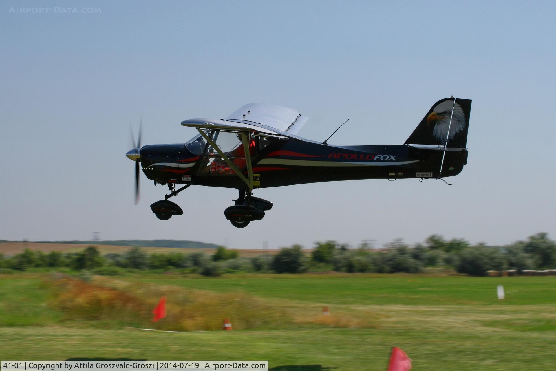 41-01, 2012 Halley Apollo Fox C/N 150112, Balatonfökajár Airport, Hungary