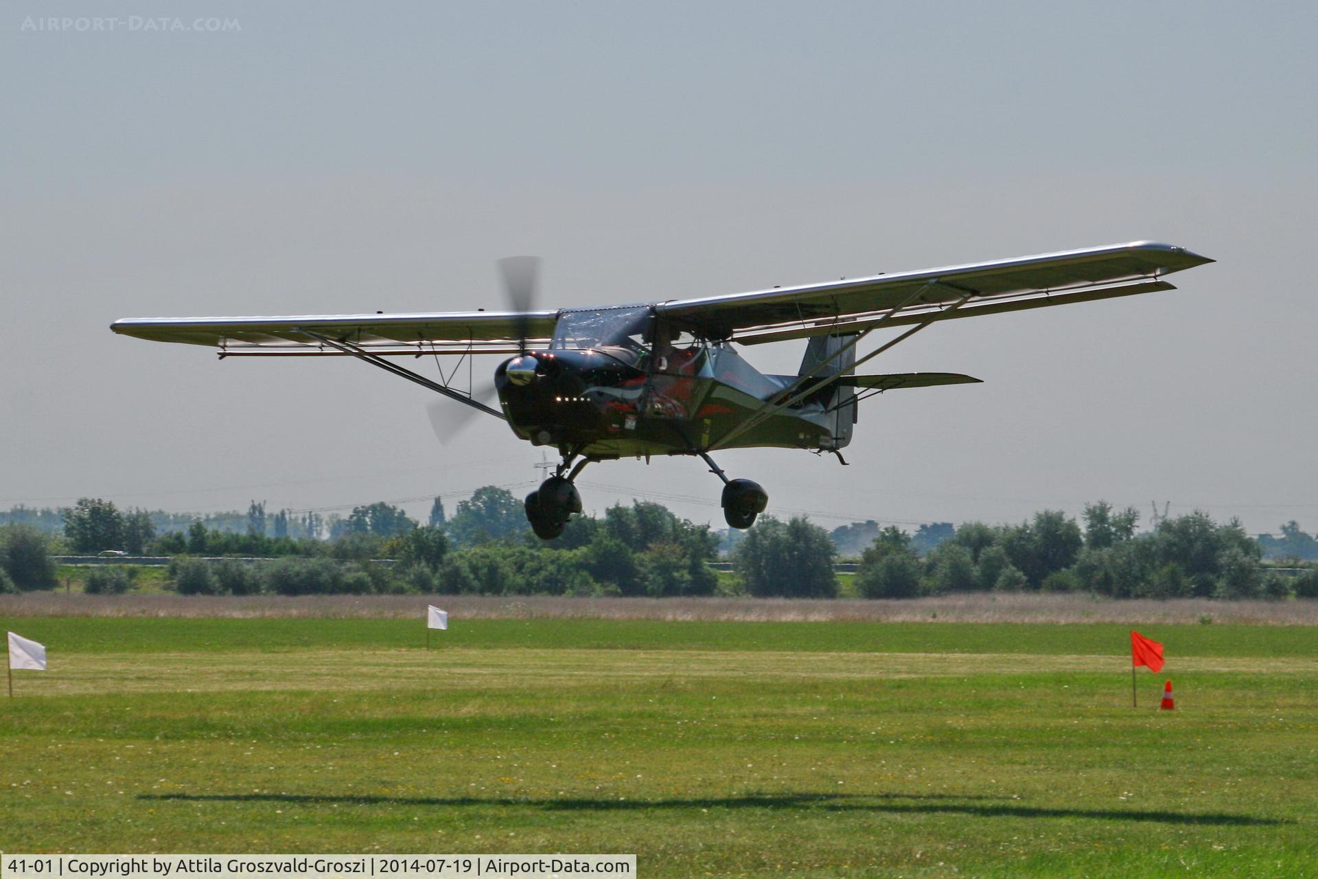 41-01, 2012 Halley Apollo Fox C/N 150112, Balatonfökajár Airport, Hungary