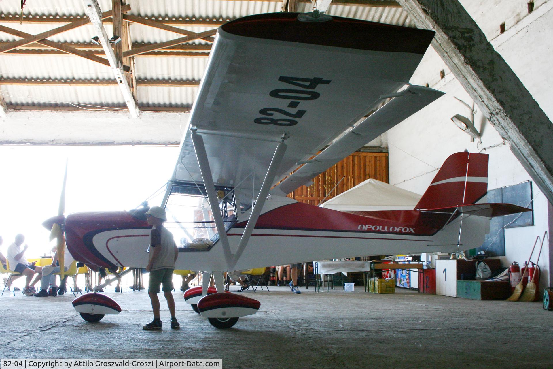 82-04, 2013 Halley Apollo Fox C/N 220813, Balatonfökajár Airport, Hungary