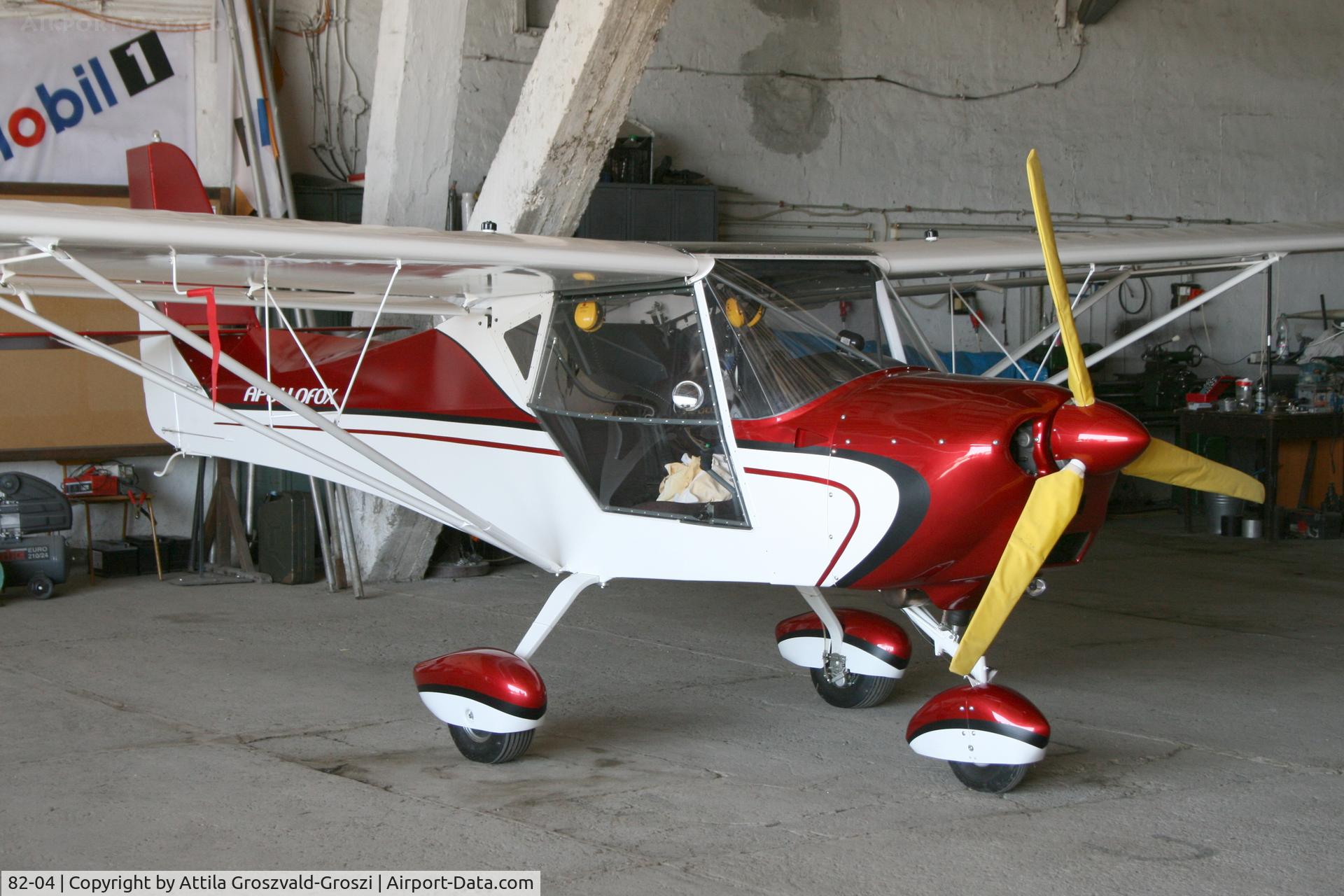 82-04, 2013 Halley Apollo Fox C/N 220813, Balatonfökajár Airport, Hungary