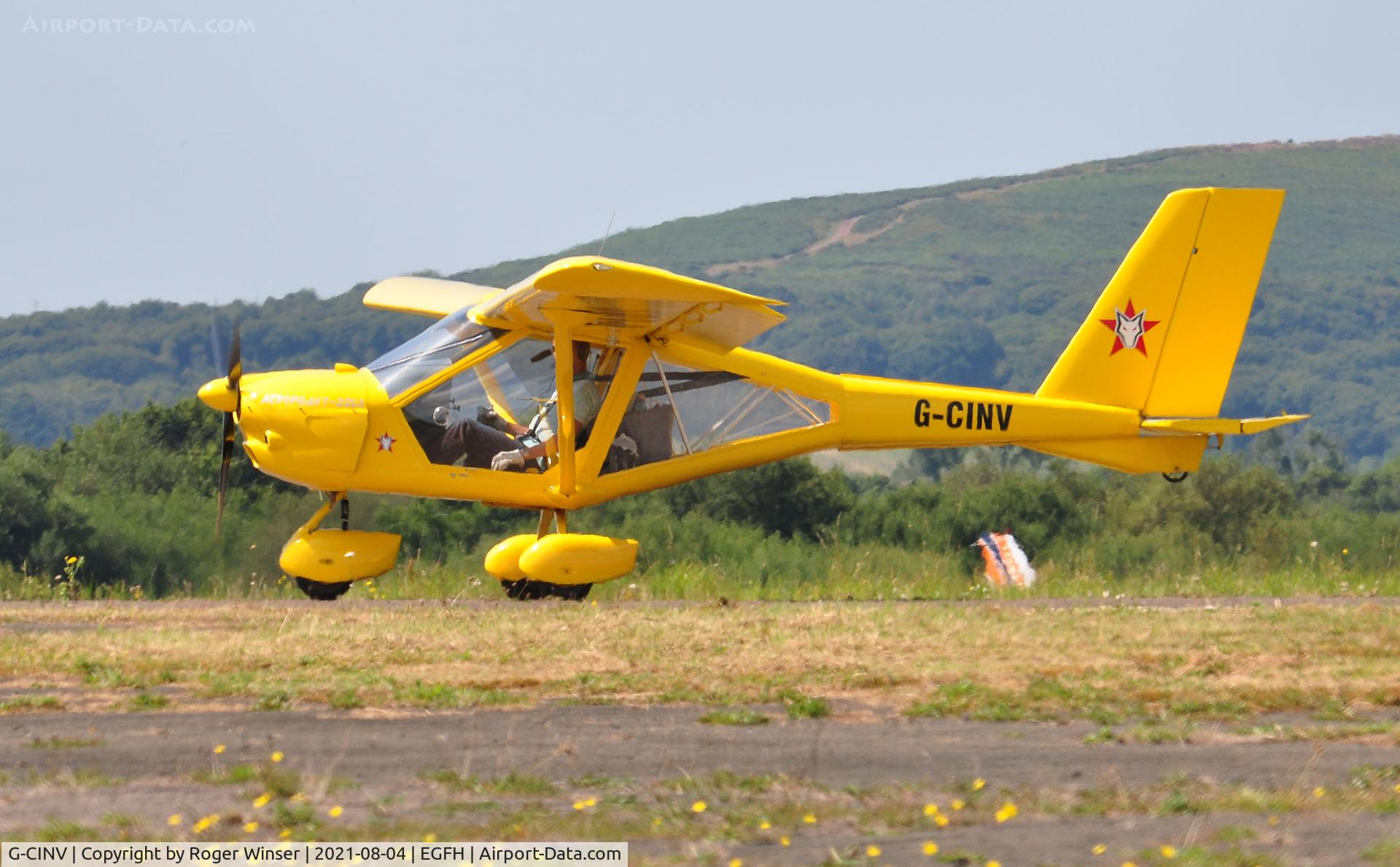 G-CINV, 2015 Aeroprakt A22-LS Foxbat C/N LAA 317B-15316, Foxbat being delivered to a new owner at it's new base.