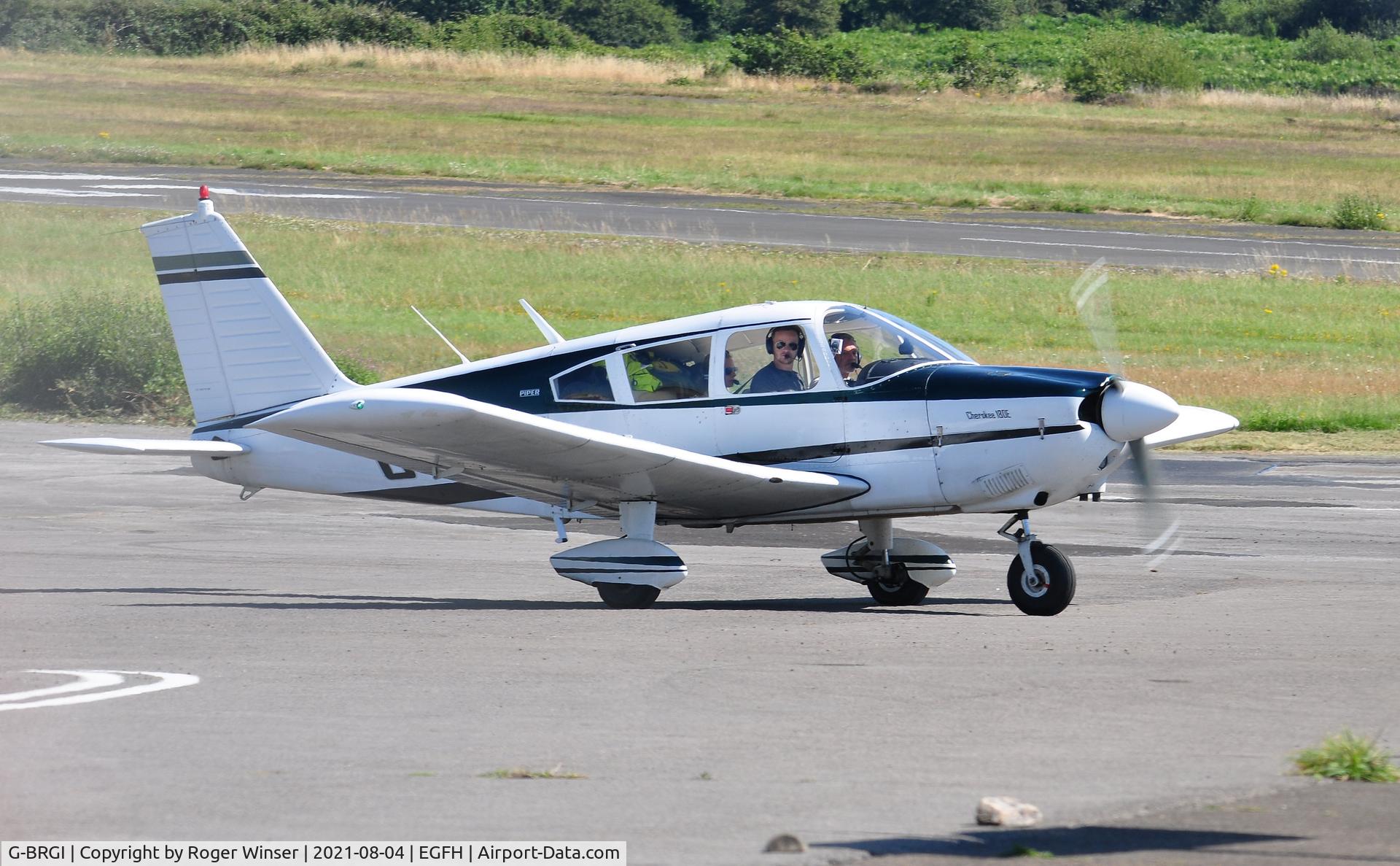 G-BRGI, 1969 Piper PA-28-180 Cherokee C/N 28-5827, Visiting Cherokee.