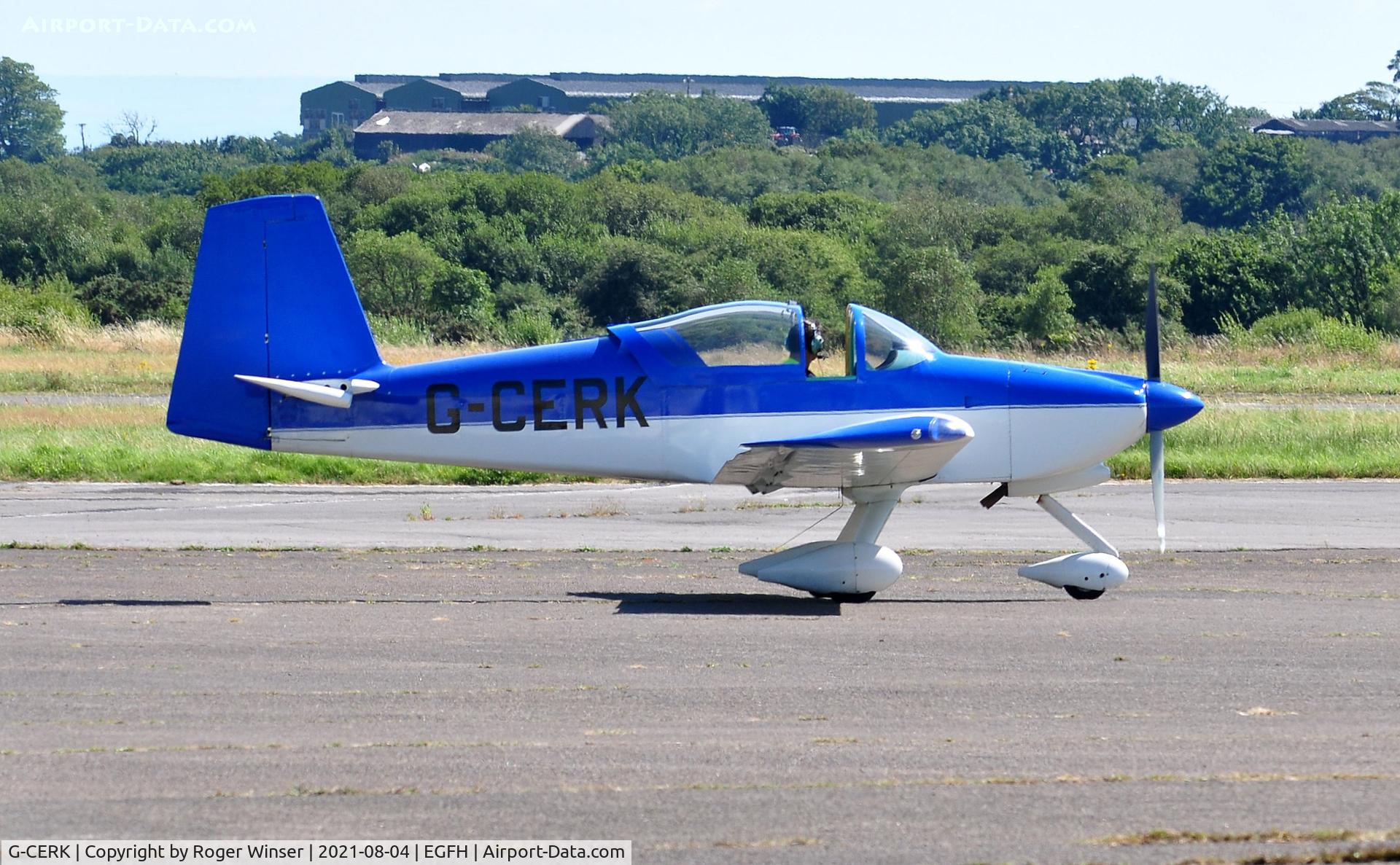 G-CERK, 2007 Vans RV-9A C/N PFA 320-14049, Resident RV-9A.