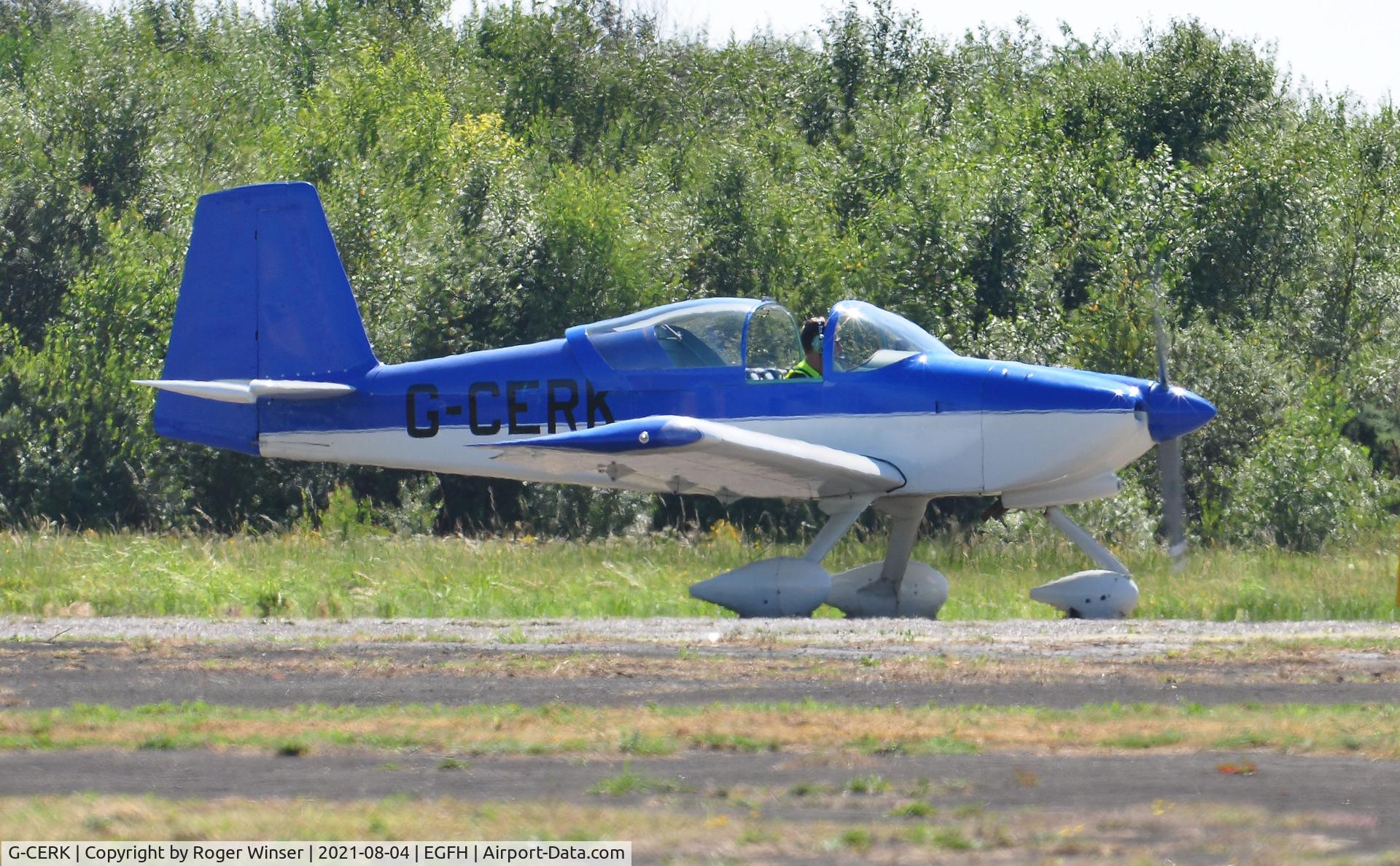 G-CERK, 2007 Vans RV-9A C/N PFA 320-14049, Resident RV-9A.
