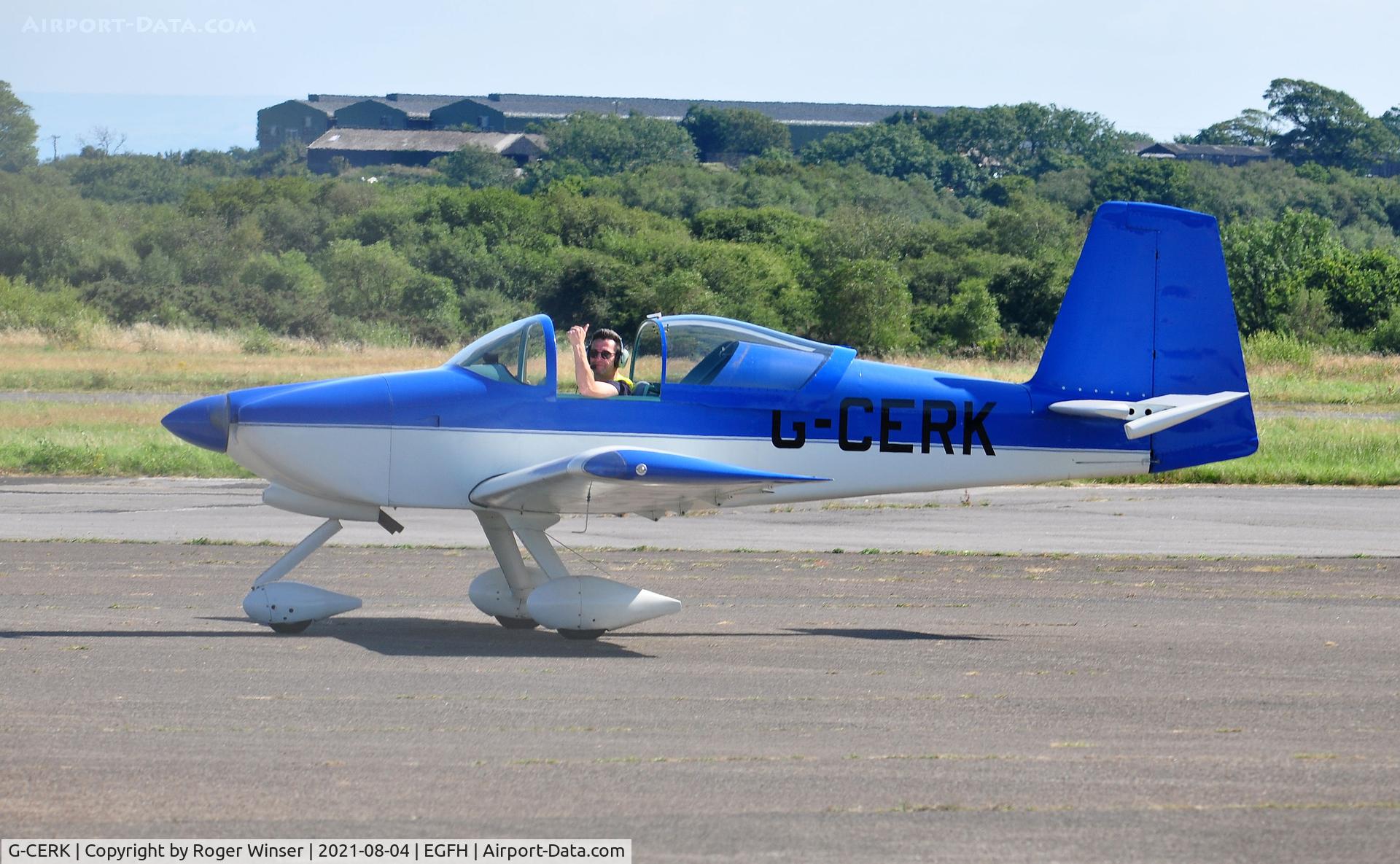 G-CERK, 2007 Vans RV-9A C/N PFA 320-14049, Resident aircraft G-CERK.