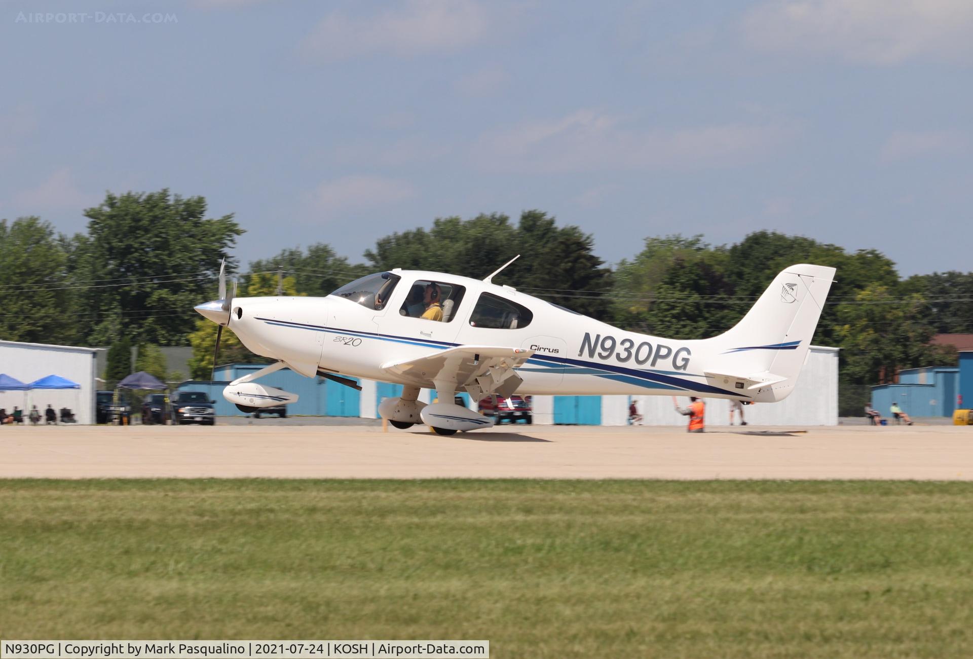 N930PG, 2002 Cirrus SR20 C/N 1224, Cirrus SR20