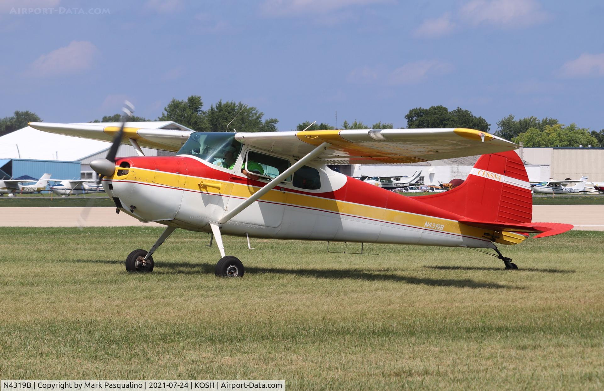 N4319B, 1955 Cessna 170B C/N 26663, Cessna 170B