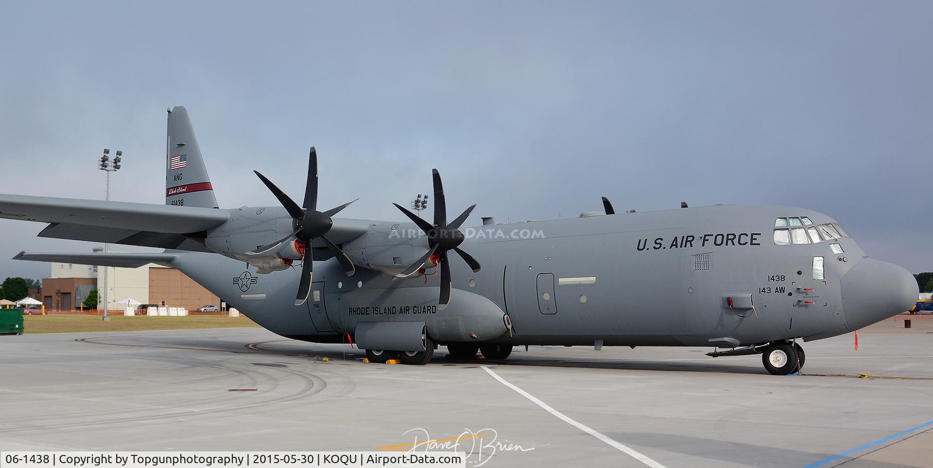 06-1438, 2006 Lockheed Martin C-130J-30 Super Hercules C/N 382-5584, 143rd AS