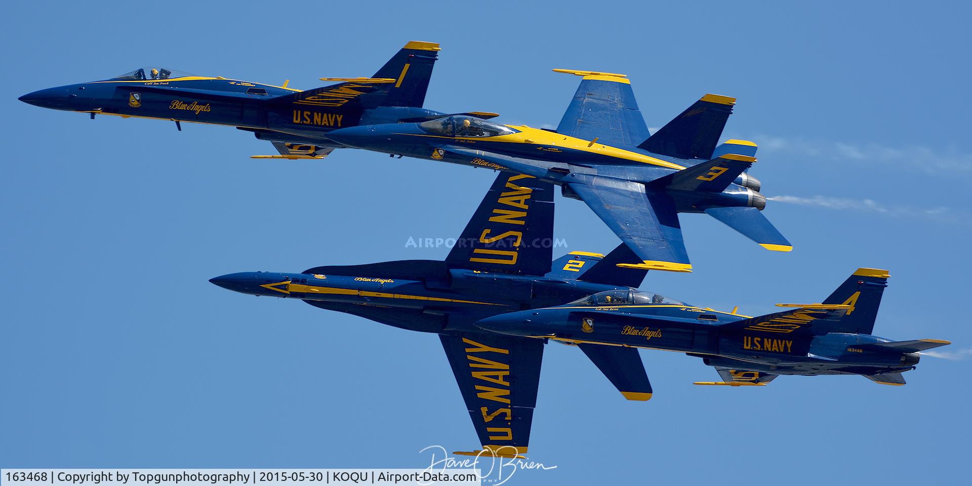 163468, McDonnell Douglas F/A-18D Hornet C/N 0691, 4 ship break