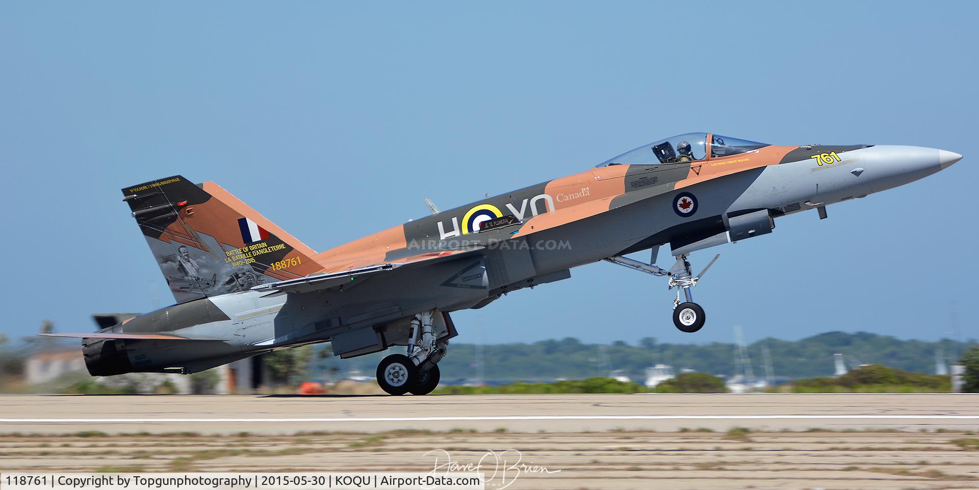 118761, McDonnell Douglas CF-188 (F/A-18A) C/N 417/A346, Creech lifting off