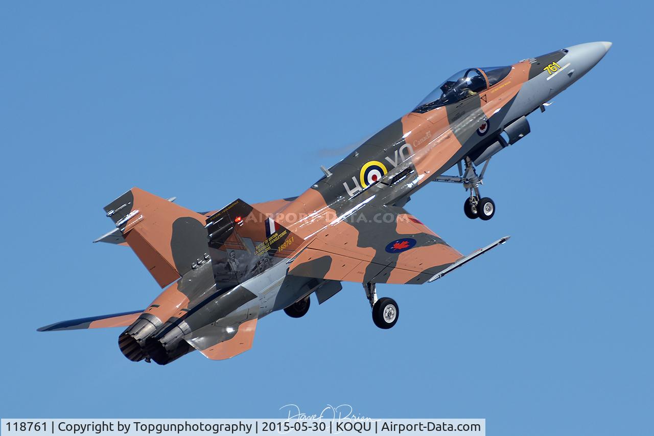 118761, McDonnell Douglas CF-188 (F/A-18A) C/N 417/A346, CF-18 Demo