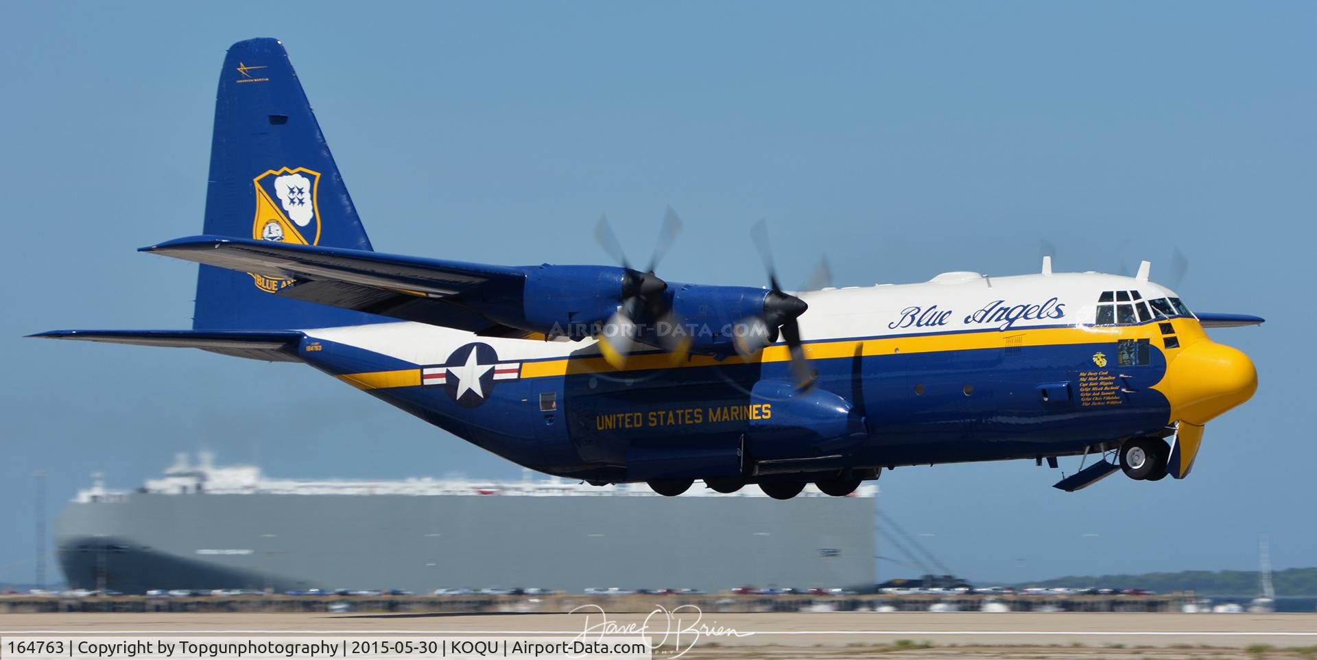 164763, 1992 Lockheed C-130T Hercules C/N 382-5258, Fat Albert off the runway
