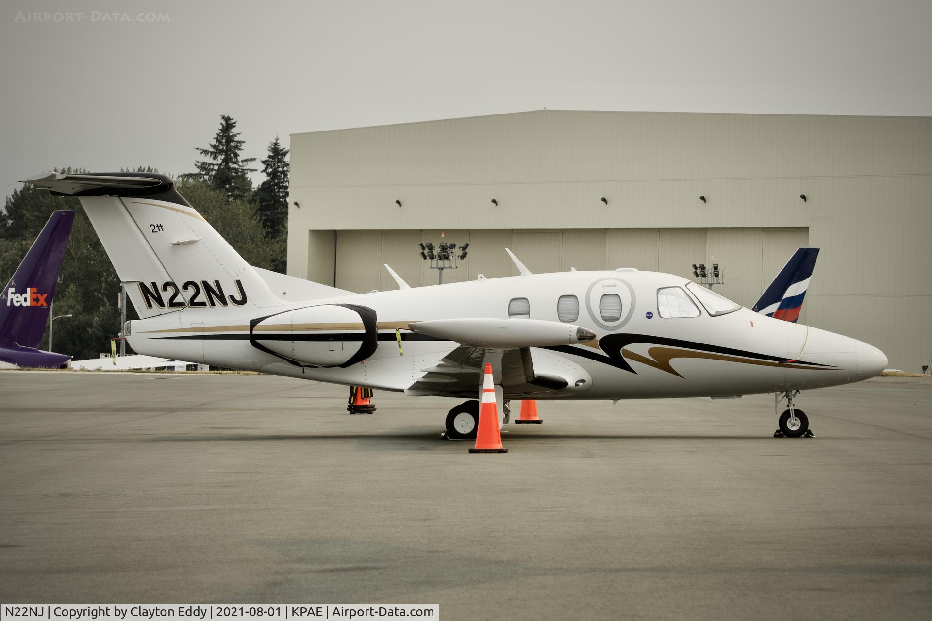 N22NJ, 2007 Eclipse Aviation Corp EA500 C/N 000022, Paine Field Airport Washington 2021.