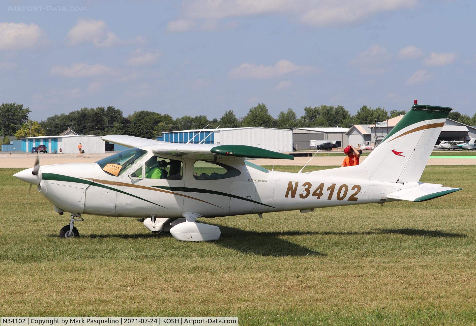 N34102, 1971 Cessna 177B Cardinal C/N 17701642, Cessna 177B