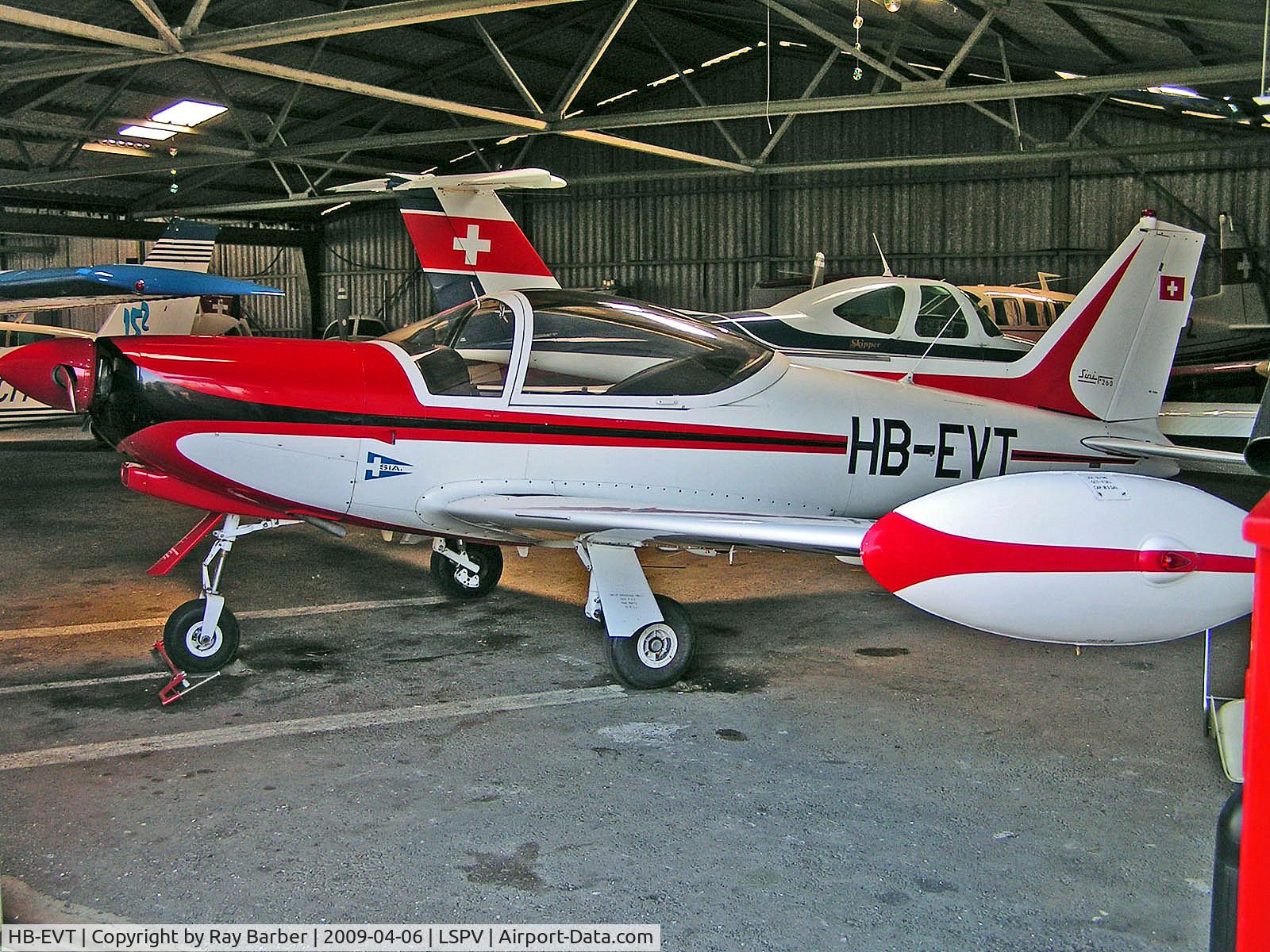 HB-EVT, 1973 SIAI-Marchetti SF-260 C/N 2-57, HB-EVT   SIAI-Marchetti SF.260 [2-57] Wangen/Lachen~HB 06/04/2009