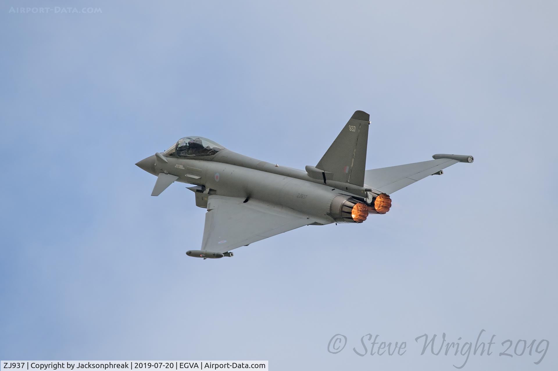 ZJ937, 2007 Eurofighter EF-2000 Typhoon FGR.4 C/N 0121/BS028, Displaying at RIAT 2019