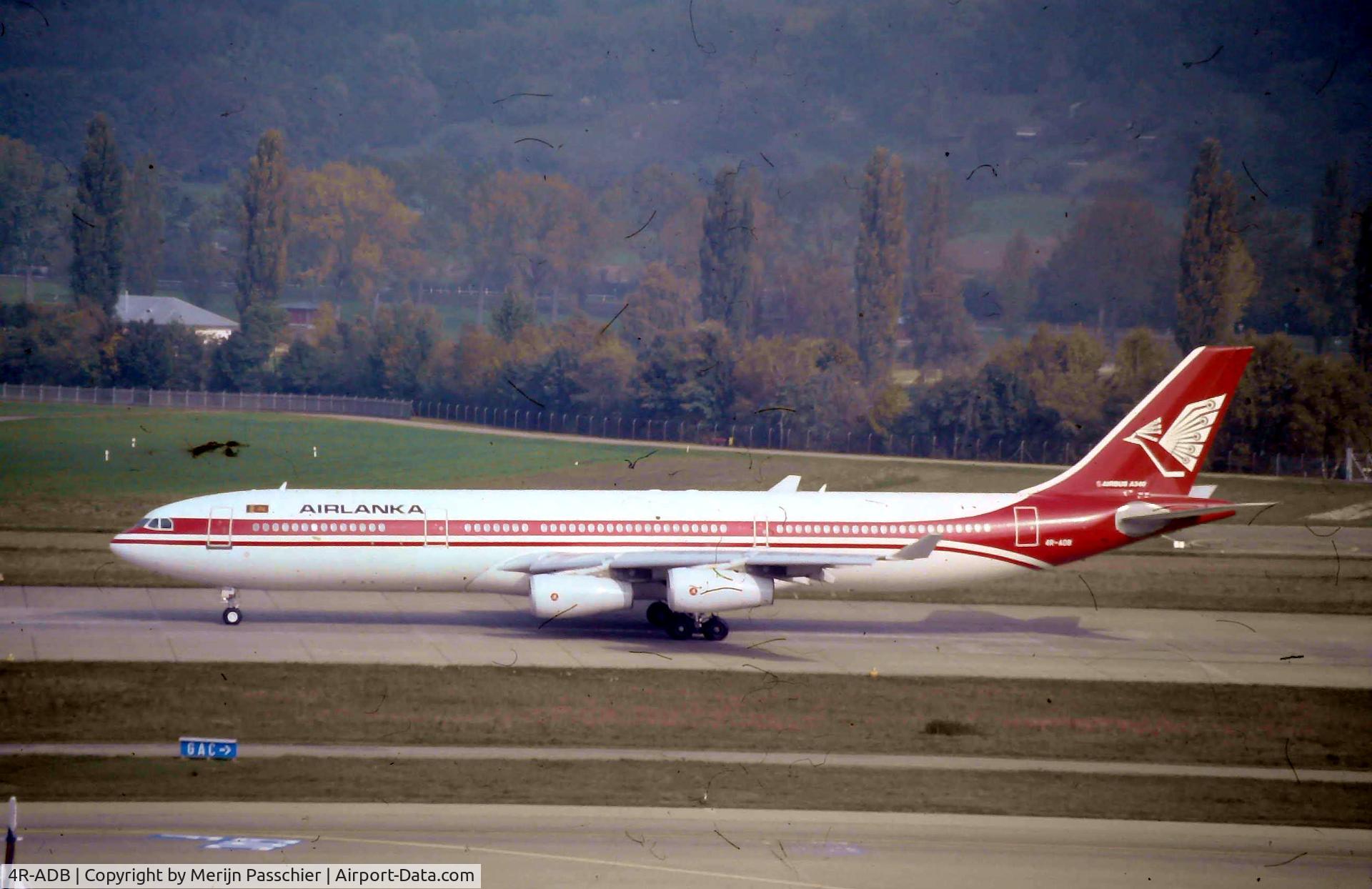 4R-ADB, 1994 Airbus A340-311 C/N 033, eBay slide