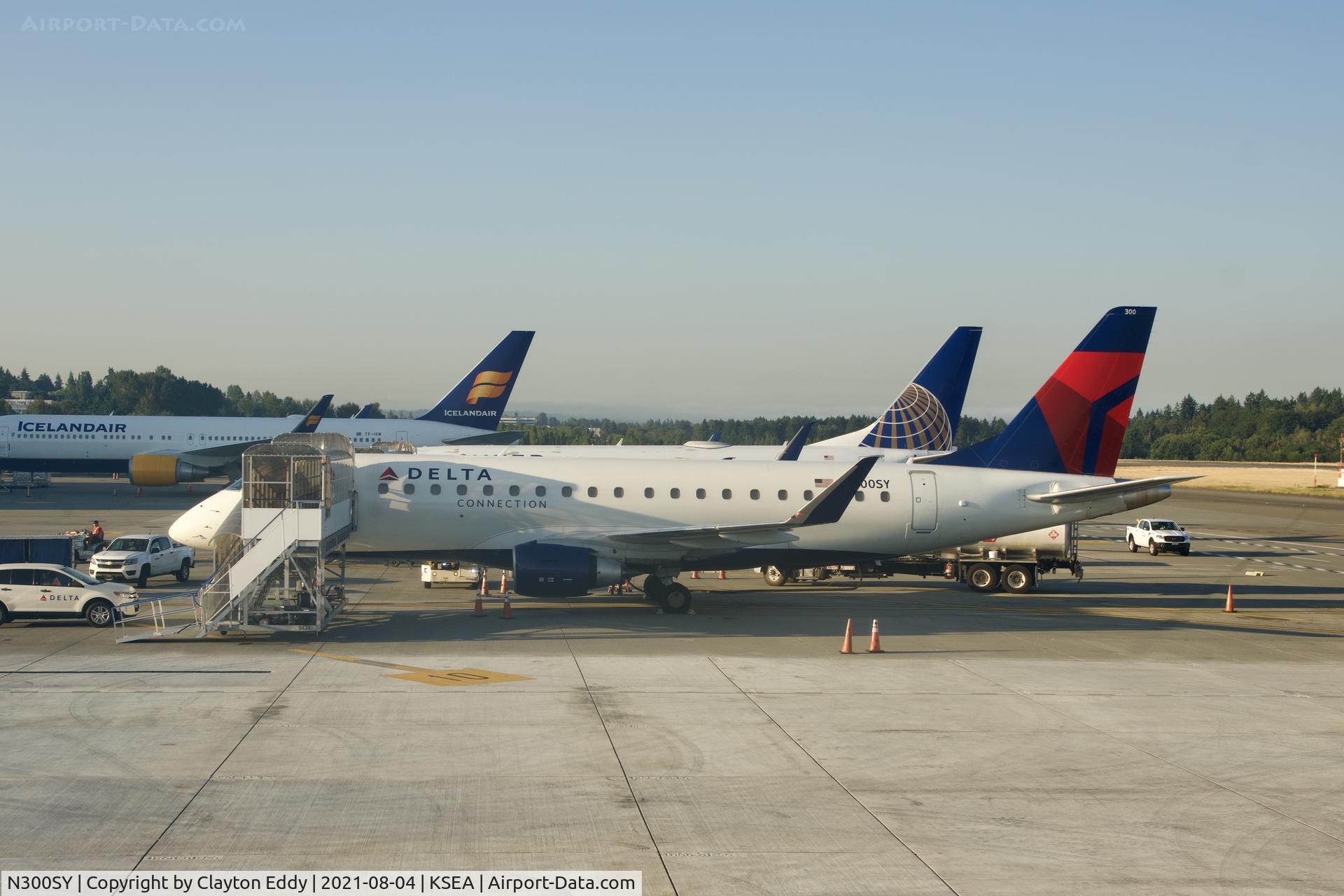 N300SY, 2019 Embraer ERJ-175LL (ERJ-170-200LL) C/N 17000837, SEA 2021.