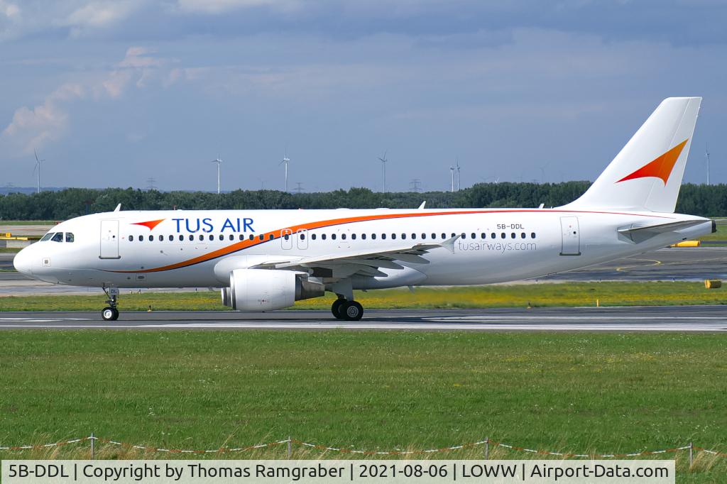 5B-DDL, 2006 Airbus A320-214 C/N 2665, Tus Airways Airbus A320
