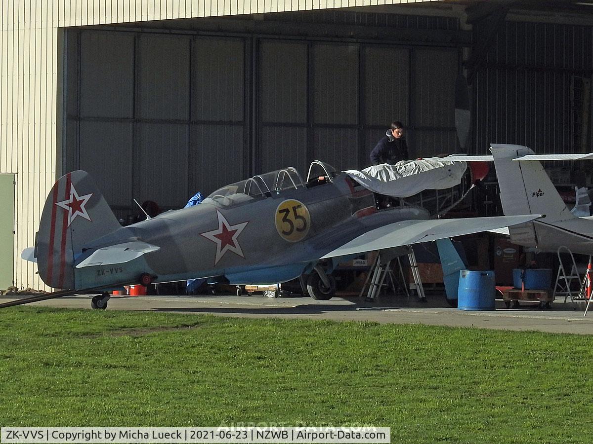 ZK-VVS, Yakovlev Yak-3M C/N 0470106, At Blenheim