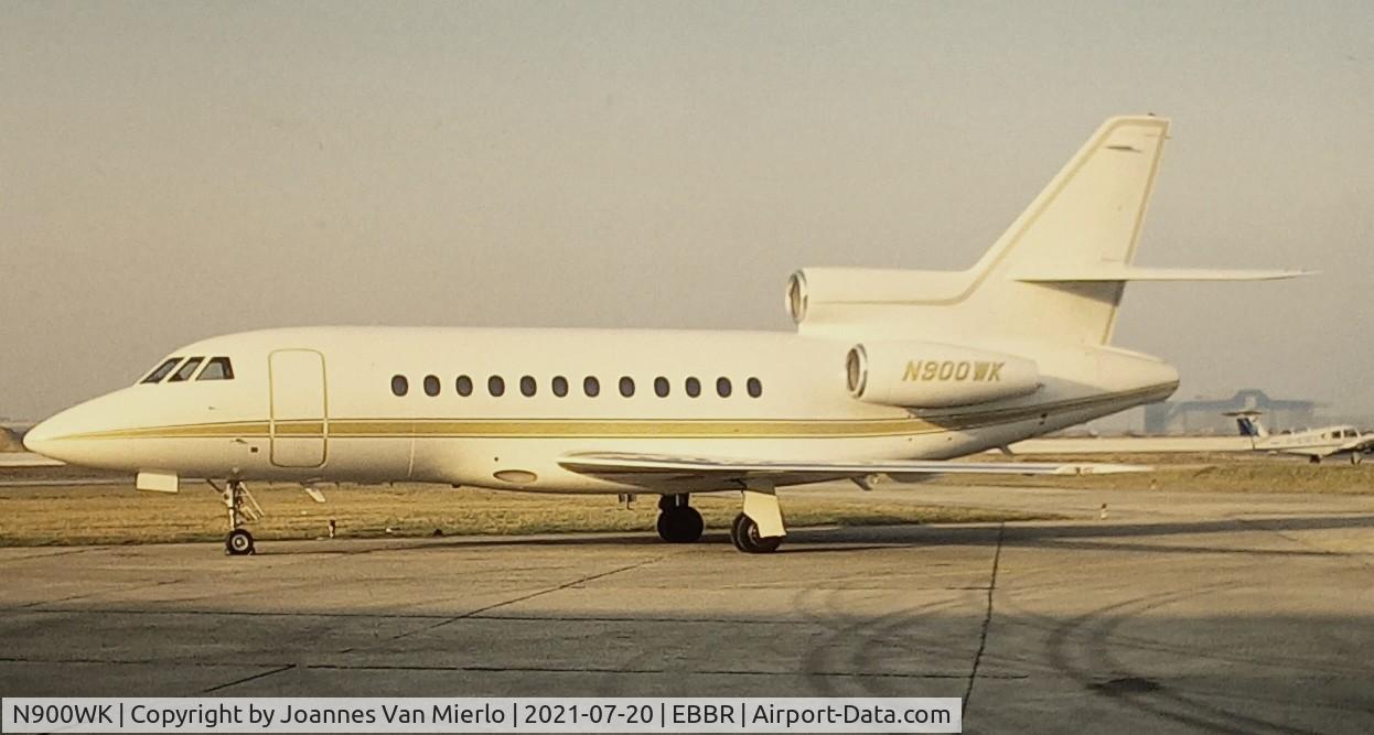 N900WK, 1988 Dassault-Breguet Falcon (Mystere) 900 C/N 57, Slide scan