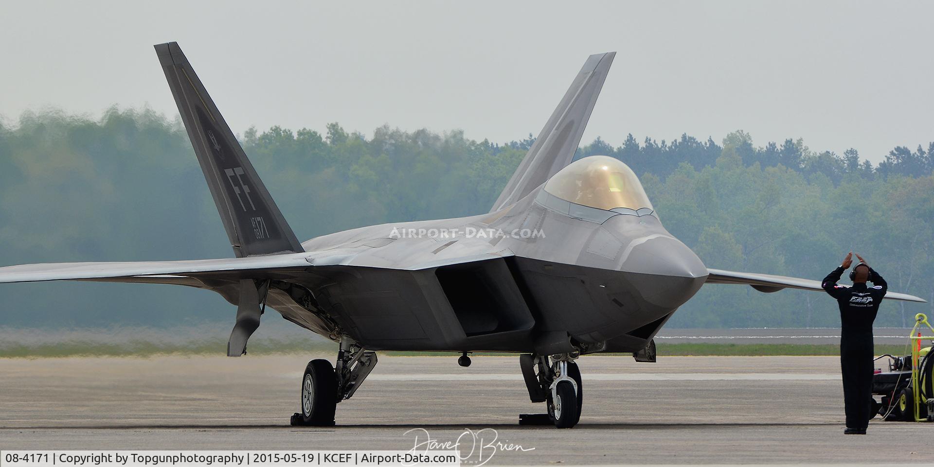 08-4171, 2008 Lockheed Martin F-22A Raptor C/N 4171, Taboo takes the Raptor up for practice