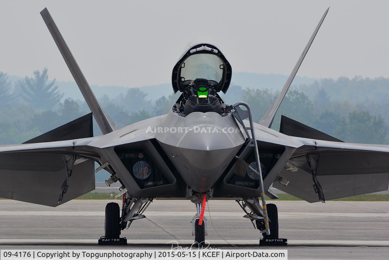 09-4176, Lockheed Martin F-22A Raptor C/N 4176, Backup jet on standby