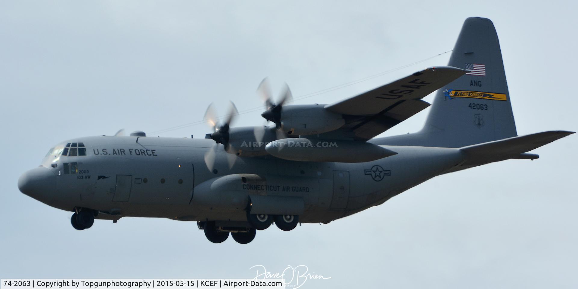 74-2063, Lockheed C-130H Hercules C/N 382-4655, Former CT ANG 103rd AS Hercules, now in AMARG