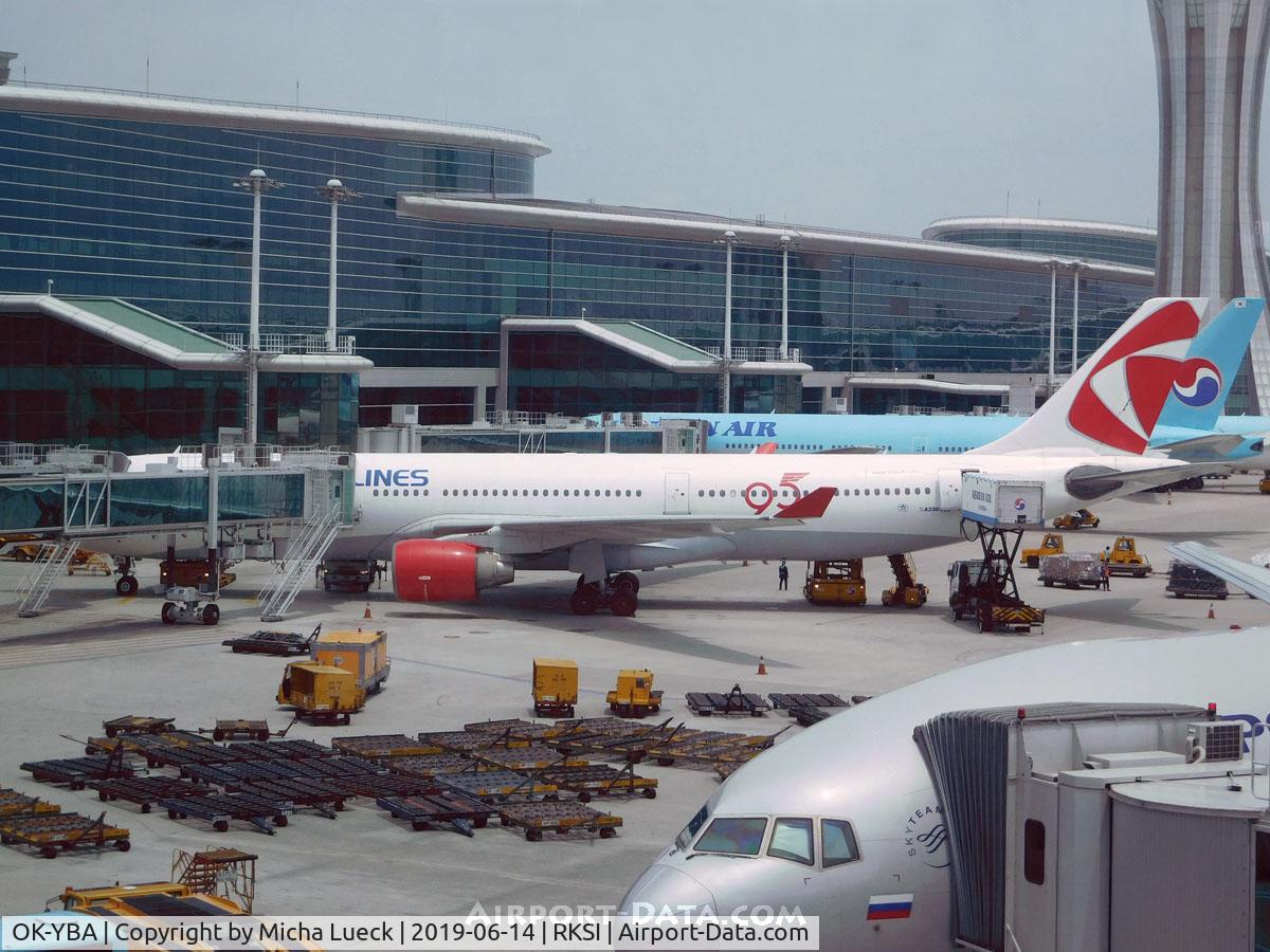 OK-YBA, 2001 Airbus A330-323X C/N 425, At Incheon