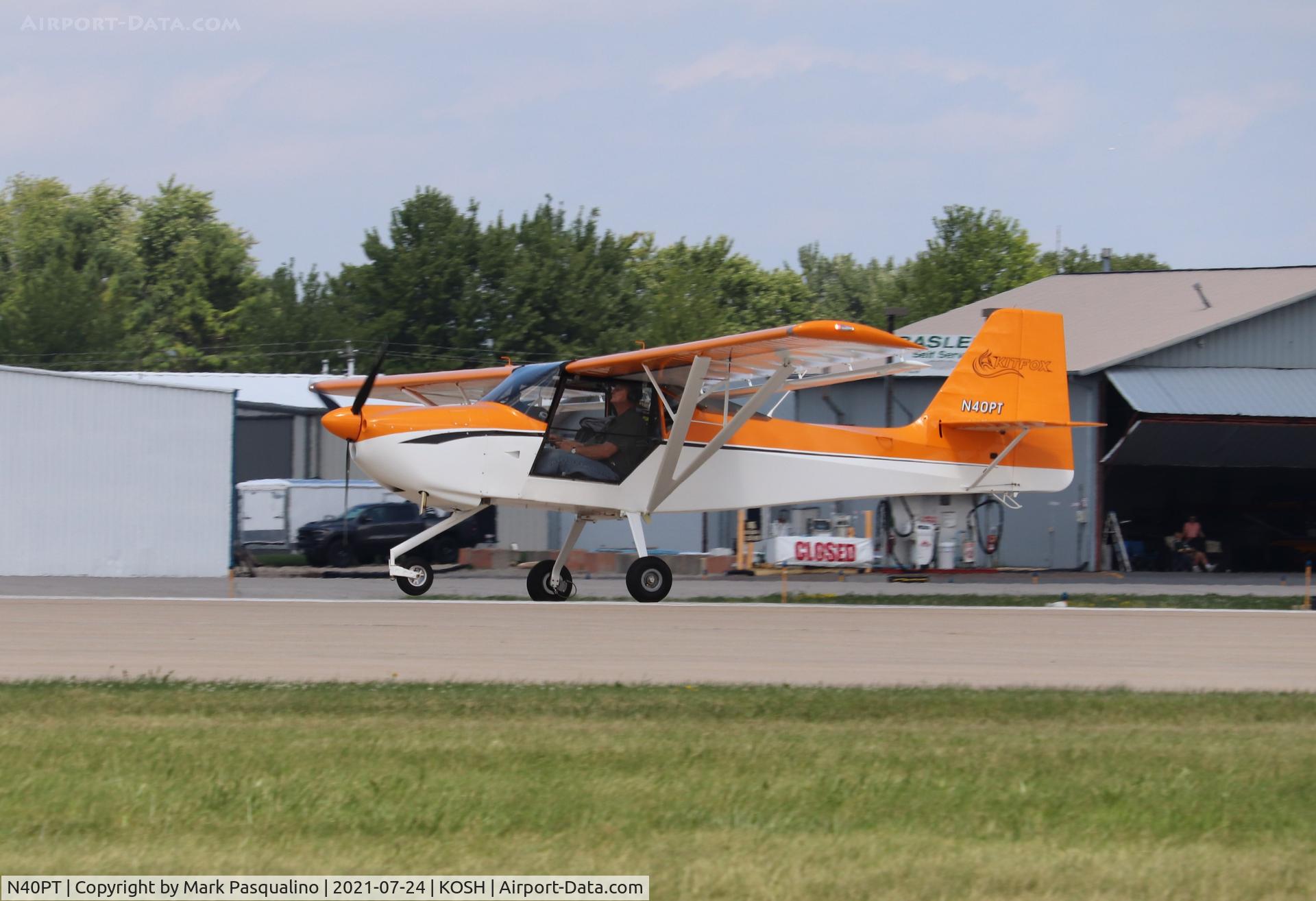 N40PT, 2019 Kitfox Aircraft S7 Supersport C/N KA13343278, Kitfox S7 Supersport