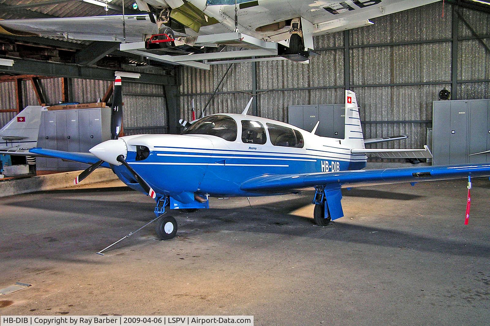 HB-DIB, 1990 Mooney M20M Bravo C/N 27-0078, HB-DIB   Mooney M.20M TLS [27-0078] Wangen/Lachen~HB 06/04/2009