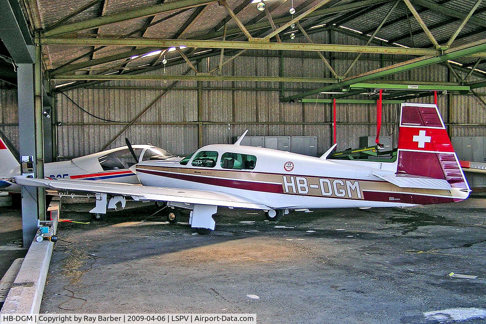 HB-DGM, 1986 Mooney M20K C/N 25-1036, HB-DGM   Mooney M.20K Model 252 TSE [25-1036] Wangen/Lachen~HB 06/04/2009