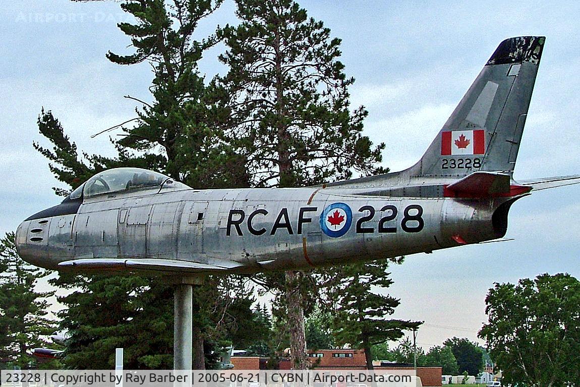 23228, Canadair CL-13A Sabre 5 C/N 1018, 23228   Canadair CL-13A Sabre Mk.5 [1018] (Ex Royal Canadian Air Force / Borden CFB Museum) CFB Borden~C 21/06/2005