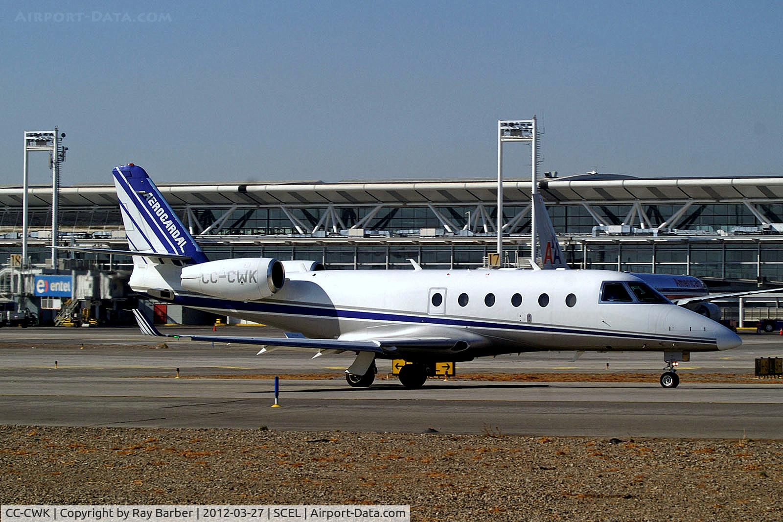 CC-CWK, 2006 Gulfstream G150 C/N 219, CC-CWK   Gulfstream G.150 [219] (Aerocardal) Santiago-Arturo Merino Benitez Int'l~CC 27/03/2012