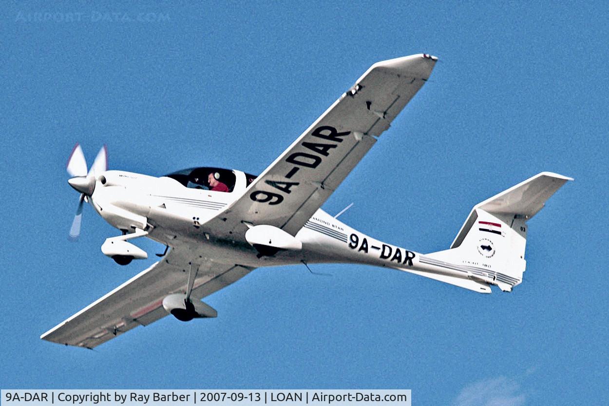 9A-DAR, Diamond DA-40-180 Diamond Star C/N 40.268, 9A-DAR   Diamond DA.40 Star [40.268] Wiener Neustadt-Ost~OE 13/09/2007